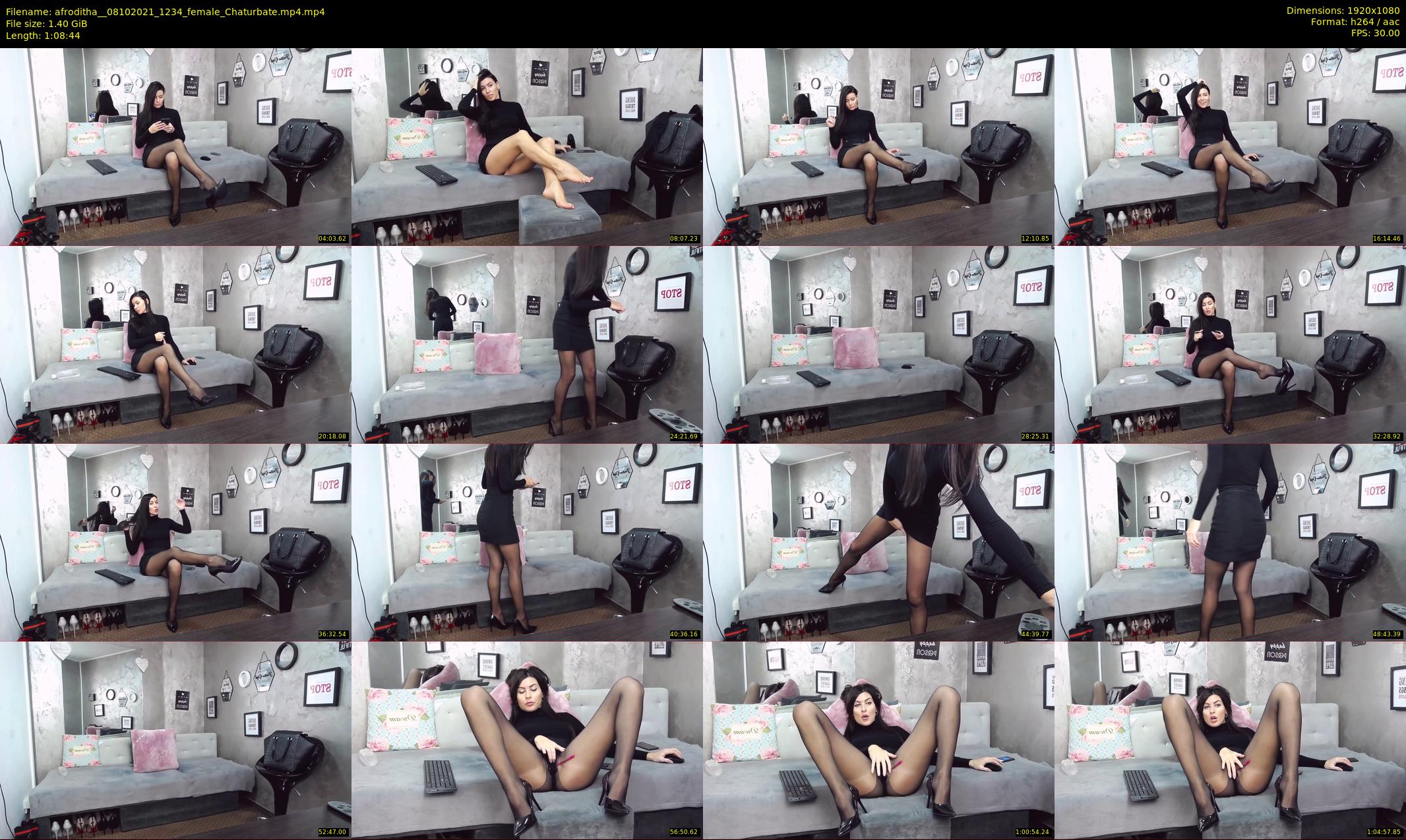 afroditha_ — 69 minute Chaturbate female cam show recording, 1080p, Oct 8, 2021