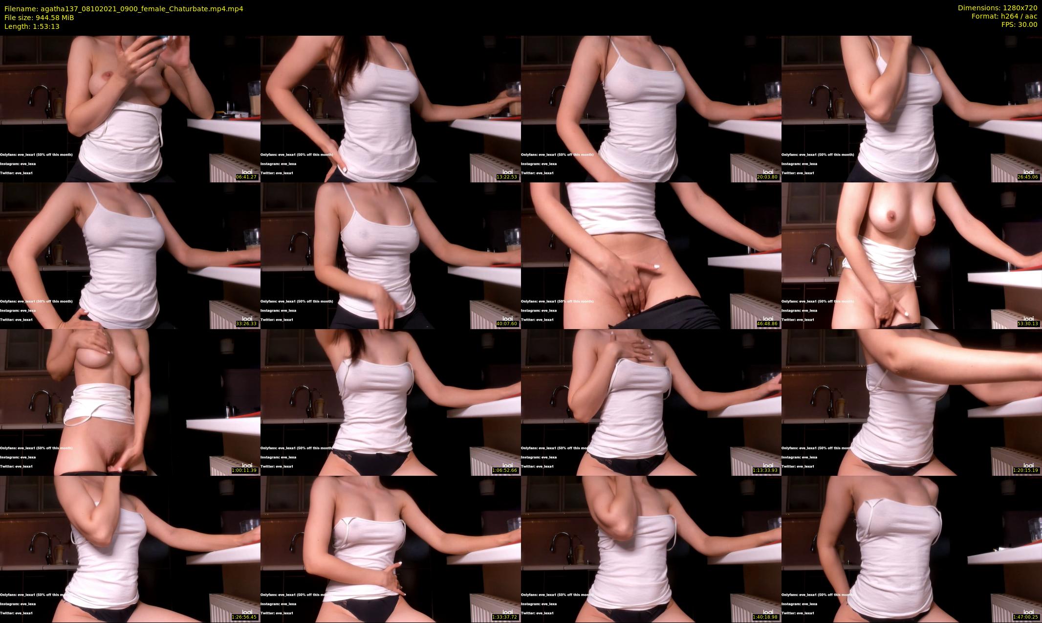 agatha137 — 114 minute Chaturbate female cam show recording, 720p, Oct 8, 2021