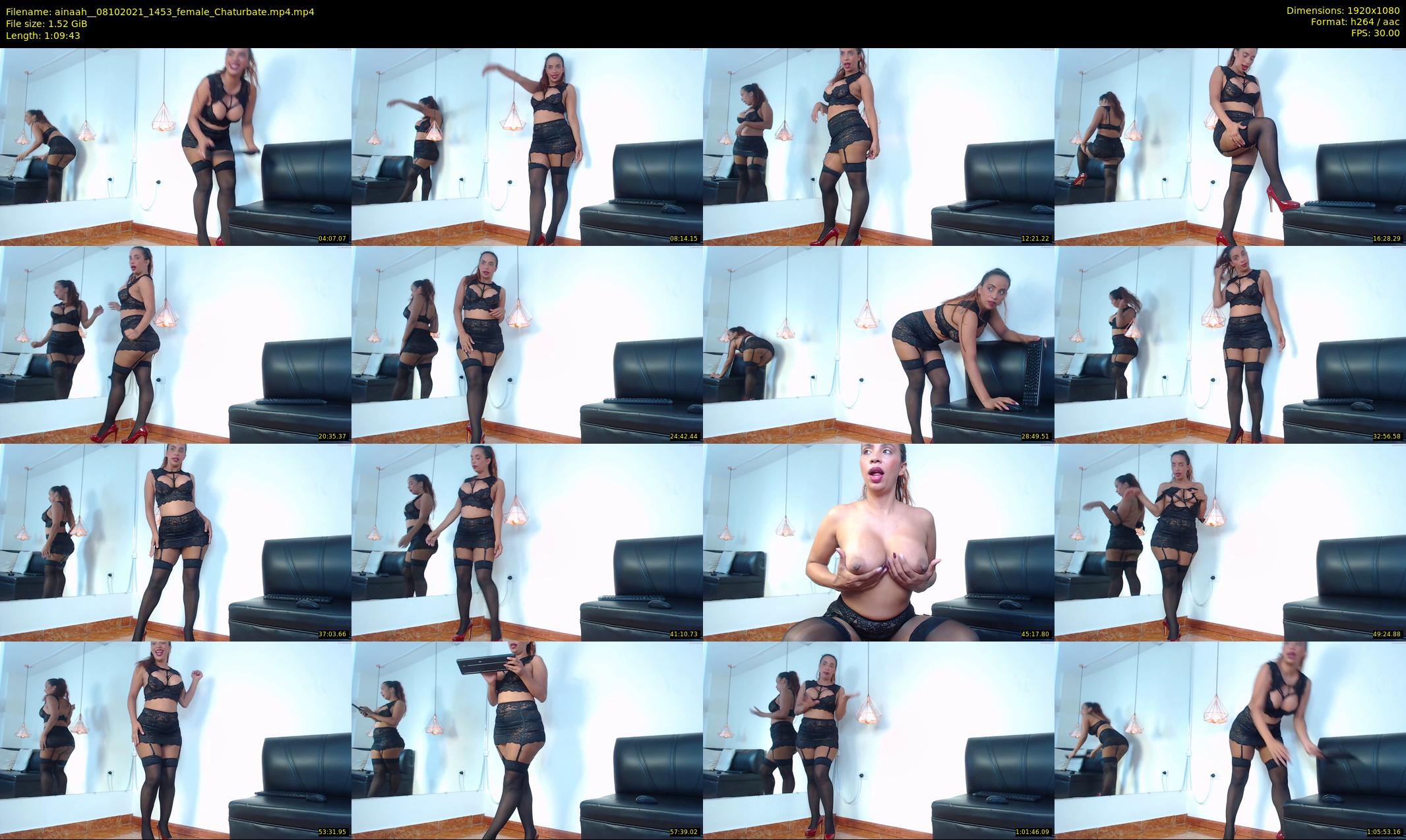 ainaah_ — 70 minute Chaturbate female cam show recording, 1080p, Oct 8, 2021
