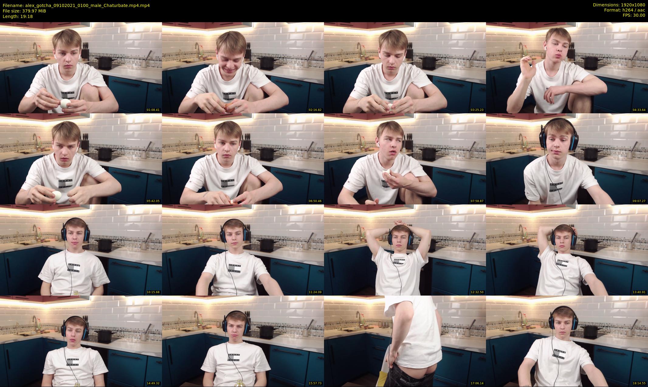 alex_gotcha — 20 minute Chaturbate male cam show recording, 1080p, Oct 9, 2021