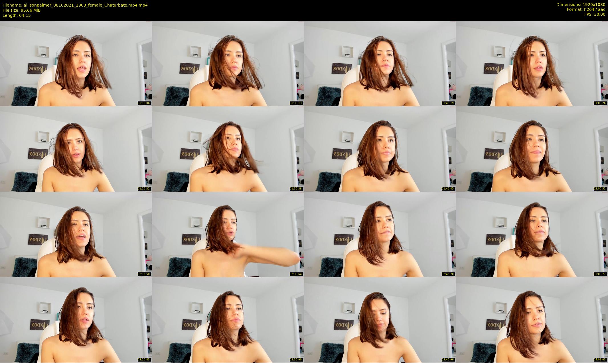 allisonpalmer — 5 minute Chaturbate female cam show recording, 1080p, Oct 8, 2021