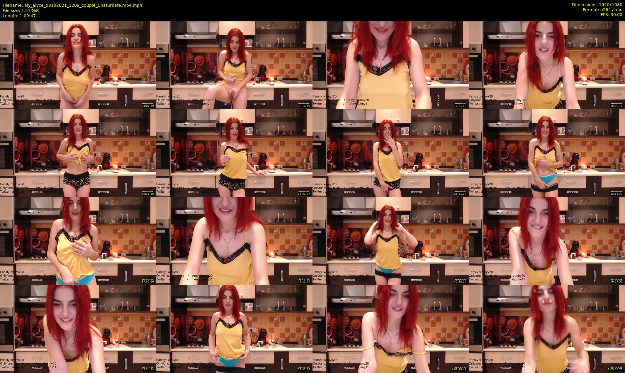 aly_alyce — 70 minute Chaturbate female cam show recording, 1080p, Oct 8, 2021