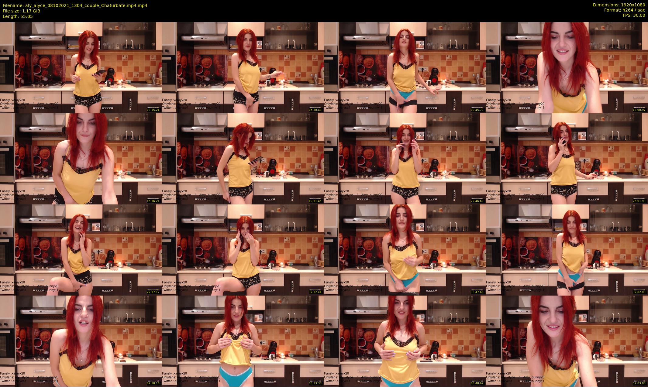 aly_alyce — 56 minute Chaturbate female cam show recording, 1080p, Oct 8, 2021