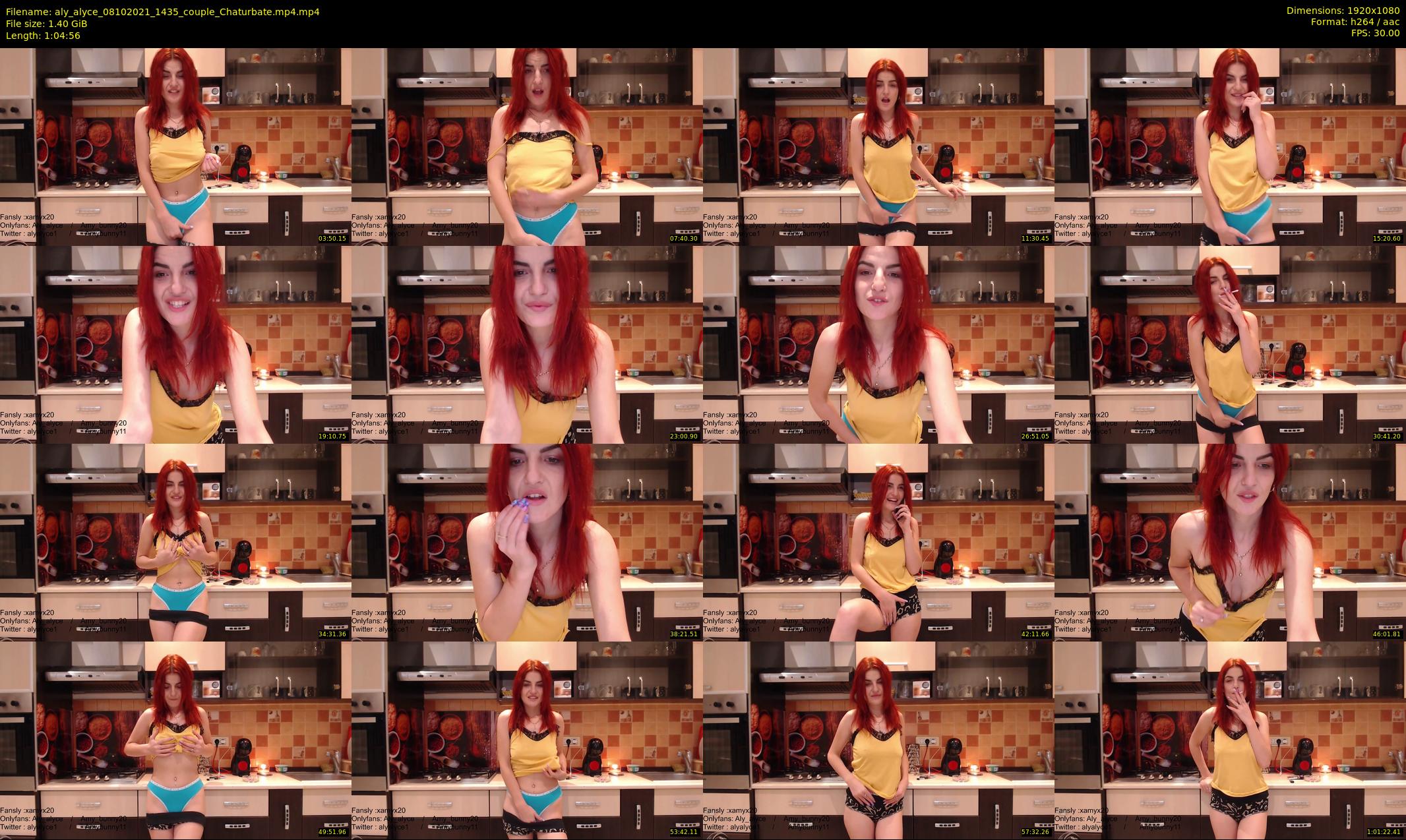 aly_alyce — 65 minute Chaturbate female cam show recording, 1080p, Oct 8, 2021