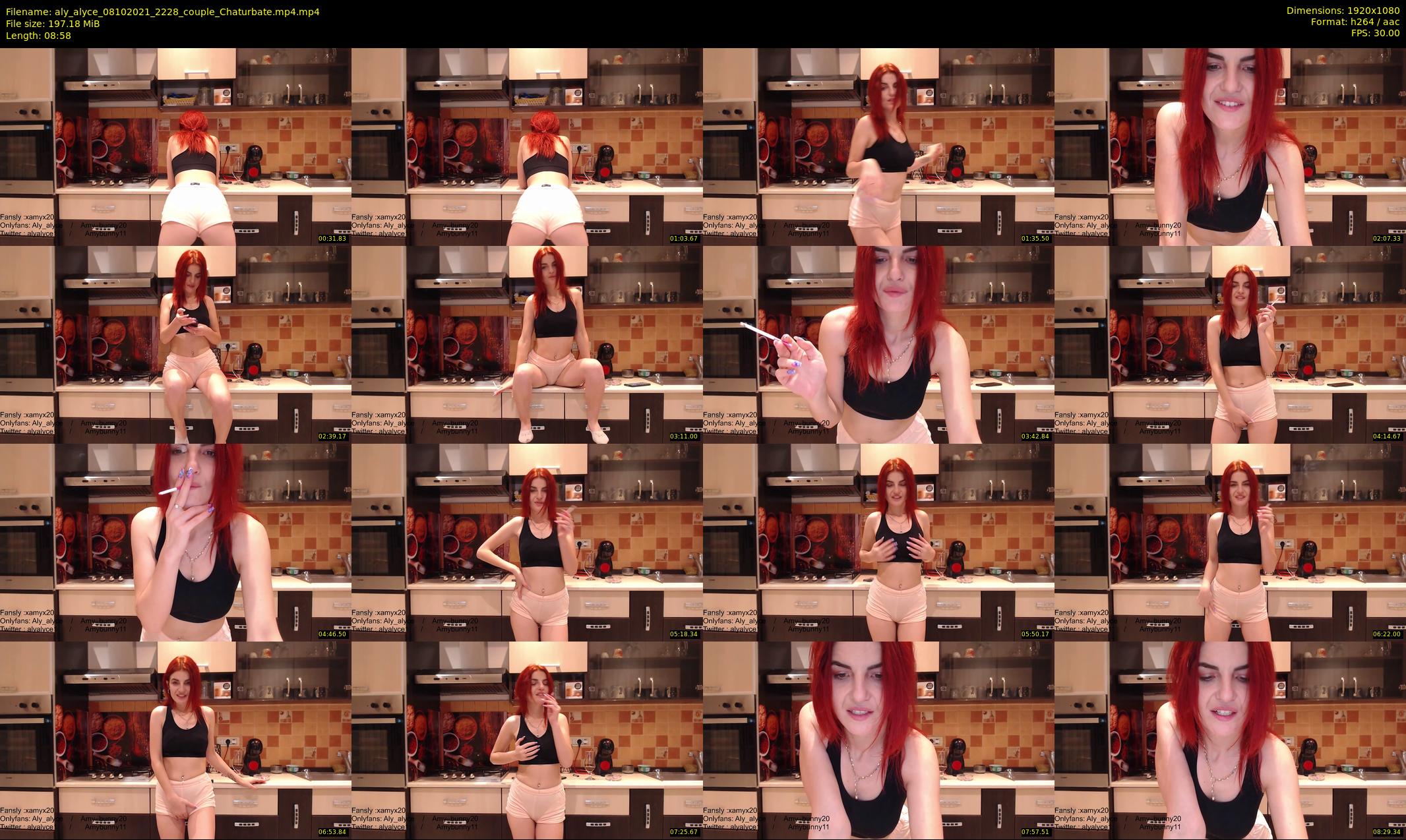 aly_alyce — 9 minute Chaturbate female cam show recording, 1080p, Oct 8, 2021