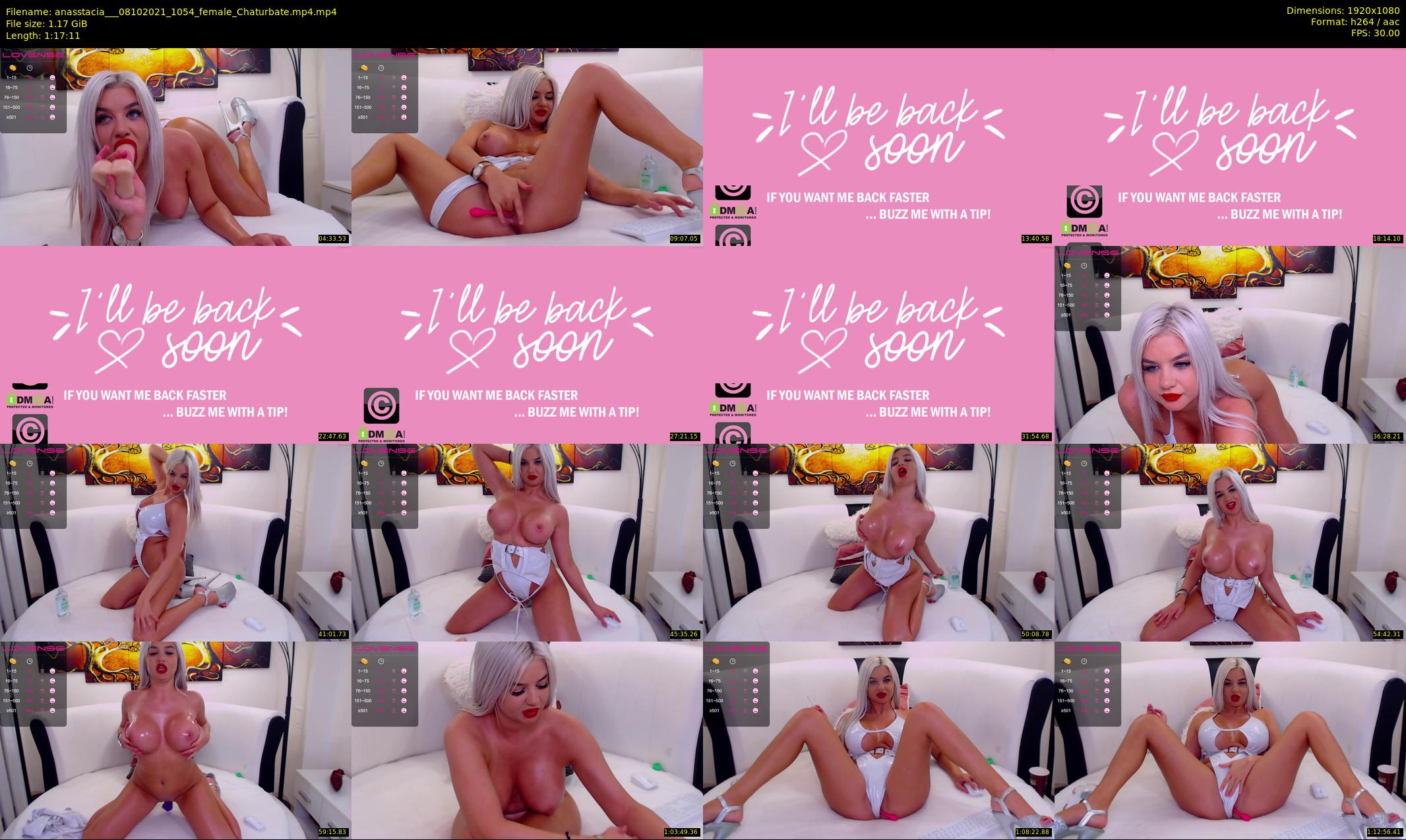 anasstacia__ — 78 minute Chaturbate female cam show recording, 1080p, Oct 8, 2021