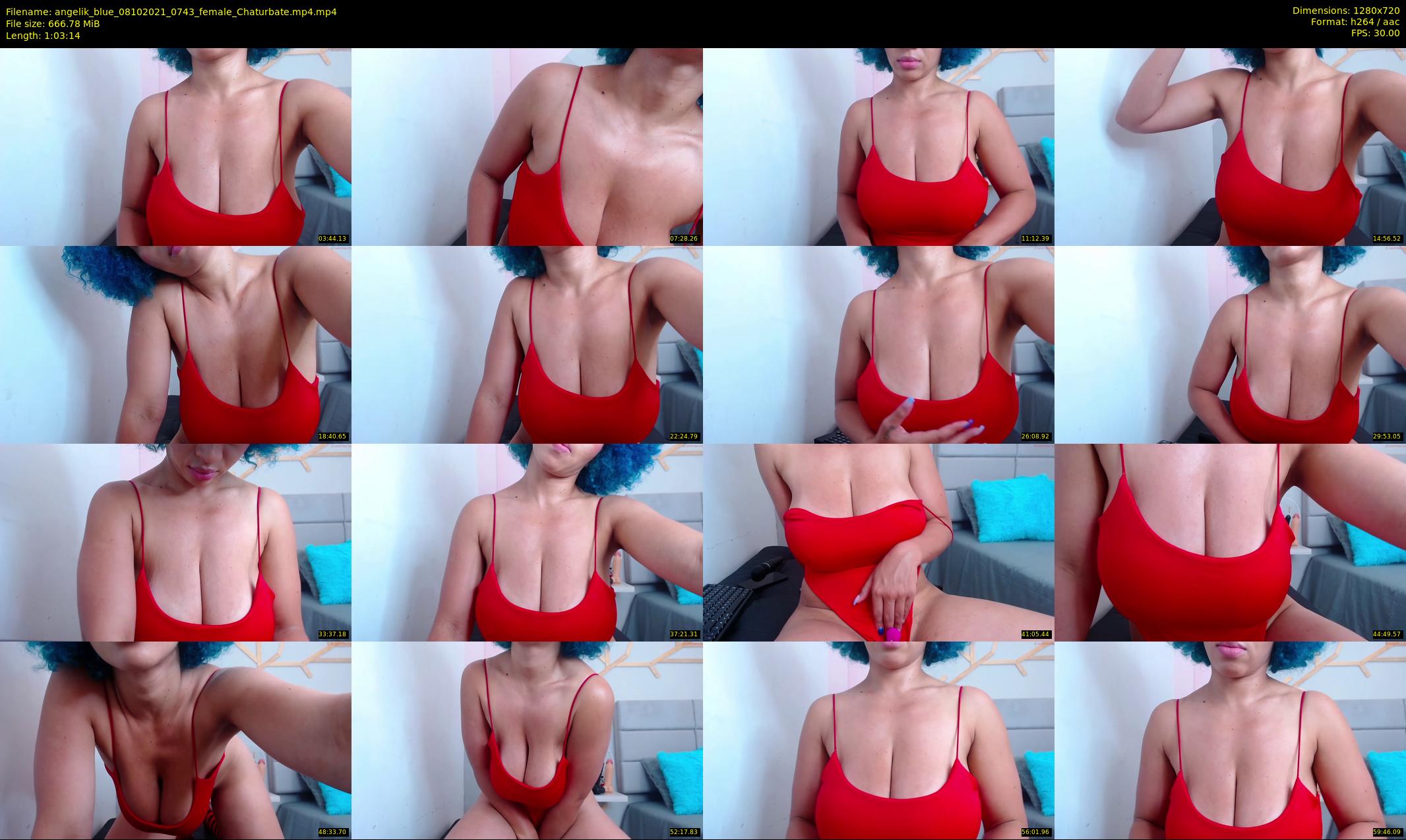 angelik_blue — 64 minute Chaturbate female cam show recording, 720p, Oct 8, 2021