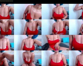 angelik_blue — 64 minute Chaturbate female cam show recording, 720p, Oct 8, 2021