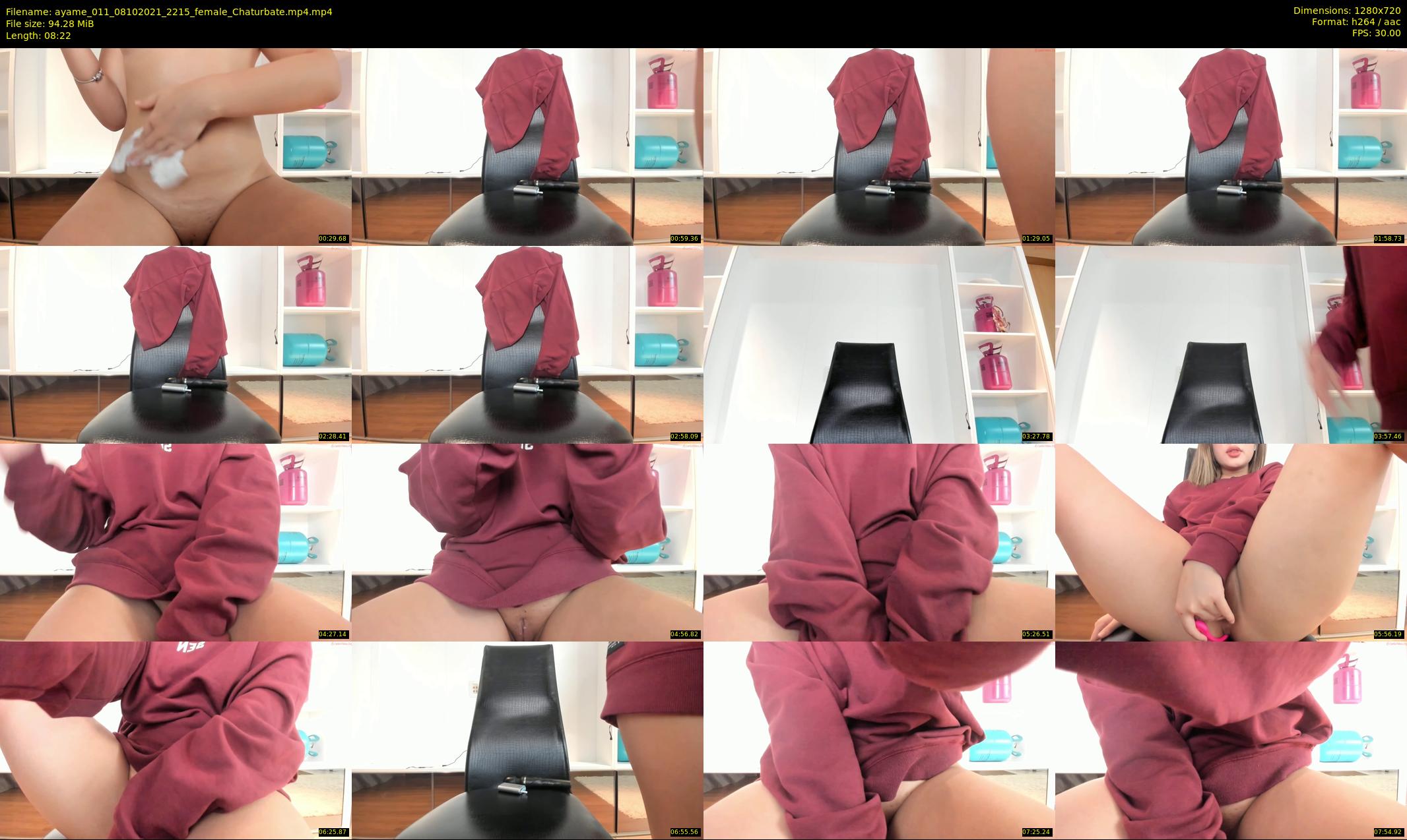 ayame_011 — 9 minute Chaturbate female cam show recording, 720p, Oct 8, 2021