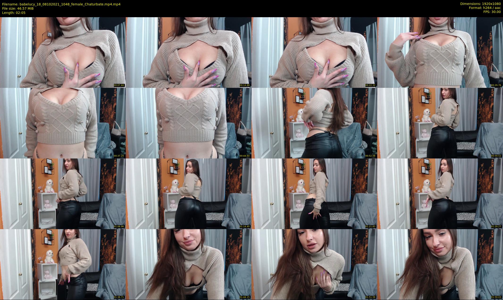 babelucy_18 — 3 minute Chaturbate female cam show recording, 1080p, Oct 8, 2021