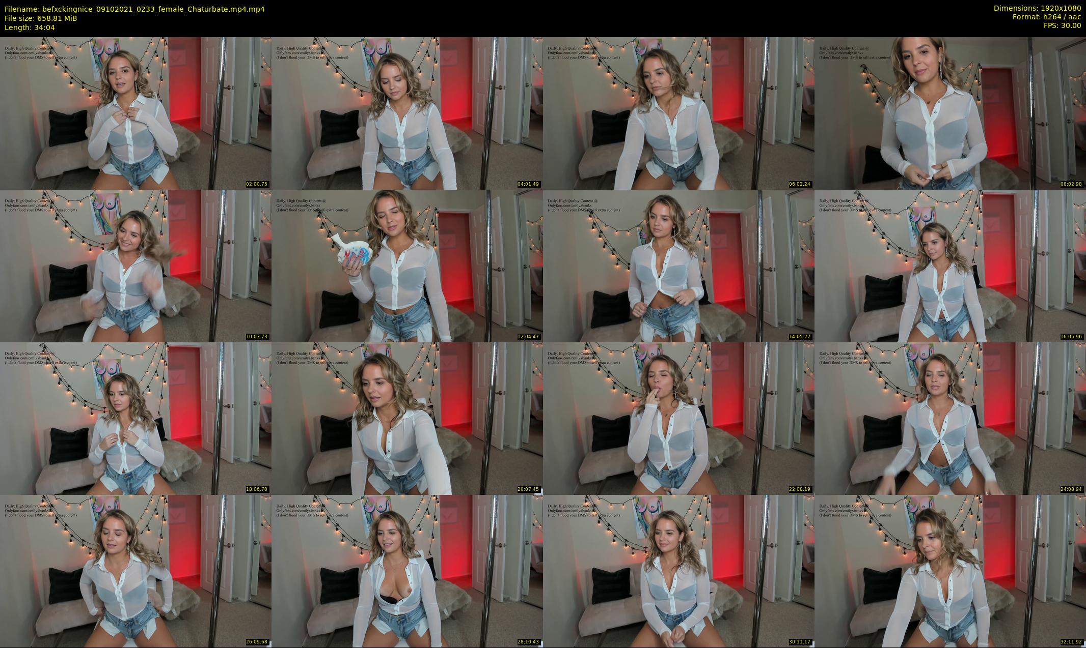 befxckingnice — 35 minute Chaturbate female cam show recording, 1080p, Oct 9, 2021