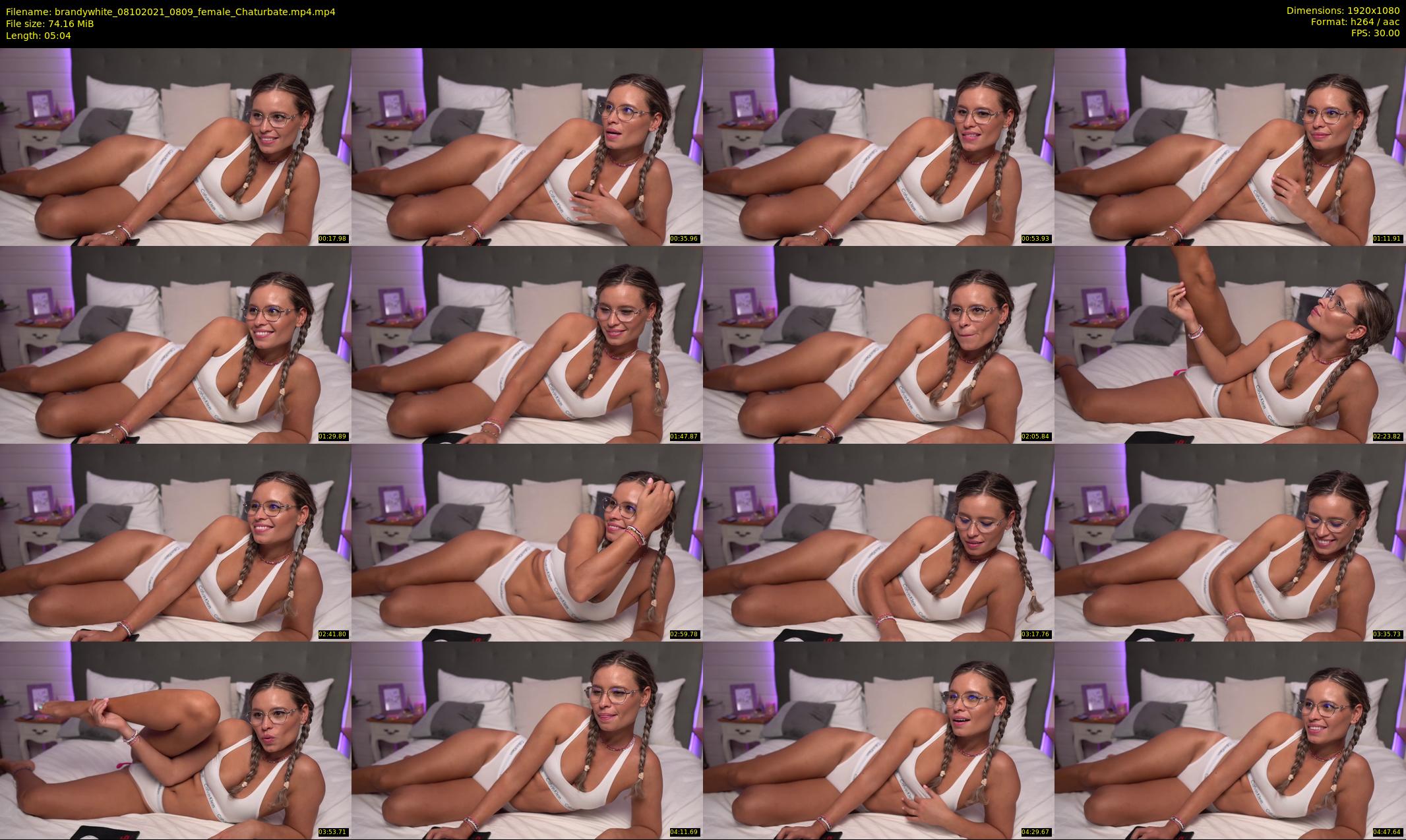 brandywhite — 6 minute Chaturbate female cam show recording, 1080p, Oct 8, 2021