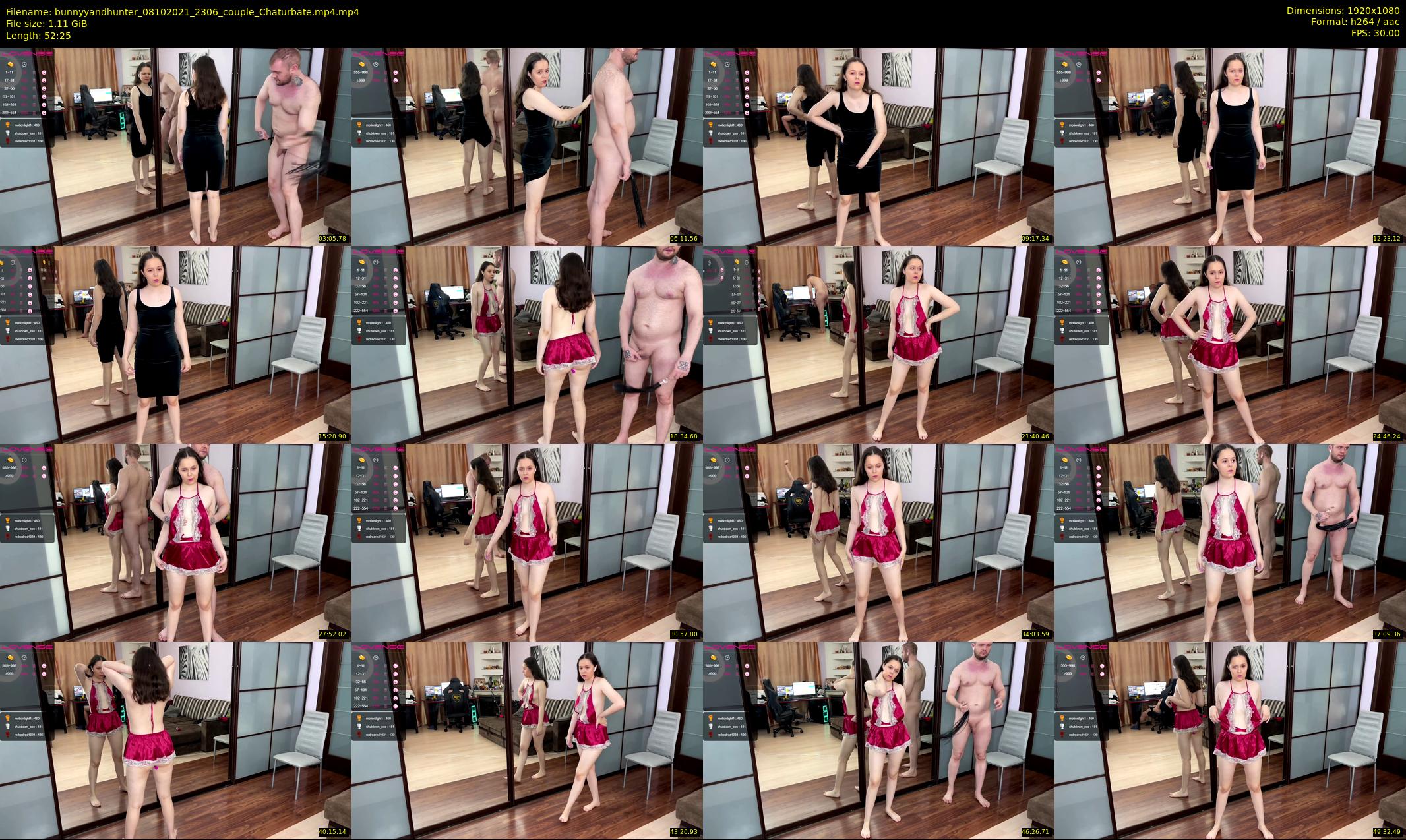 bunnyyandhunter — 53 minute Chaturbate couple cam show recording, 1080p, Oct 8, 2021