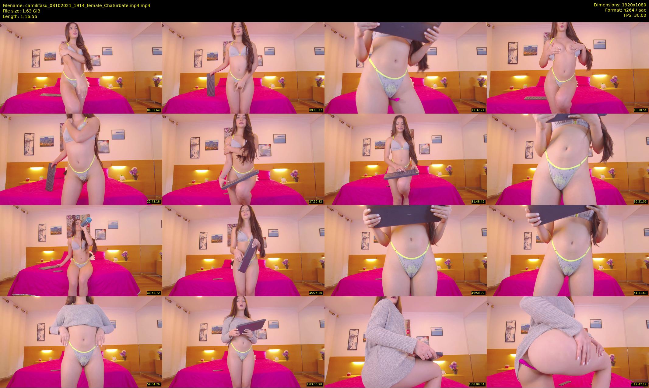 camilitasu — 77 minute Chaturbate female cam show recording, 1080p, Oct 8, 2021