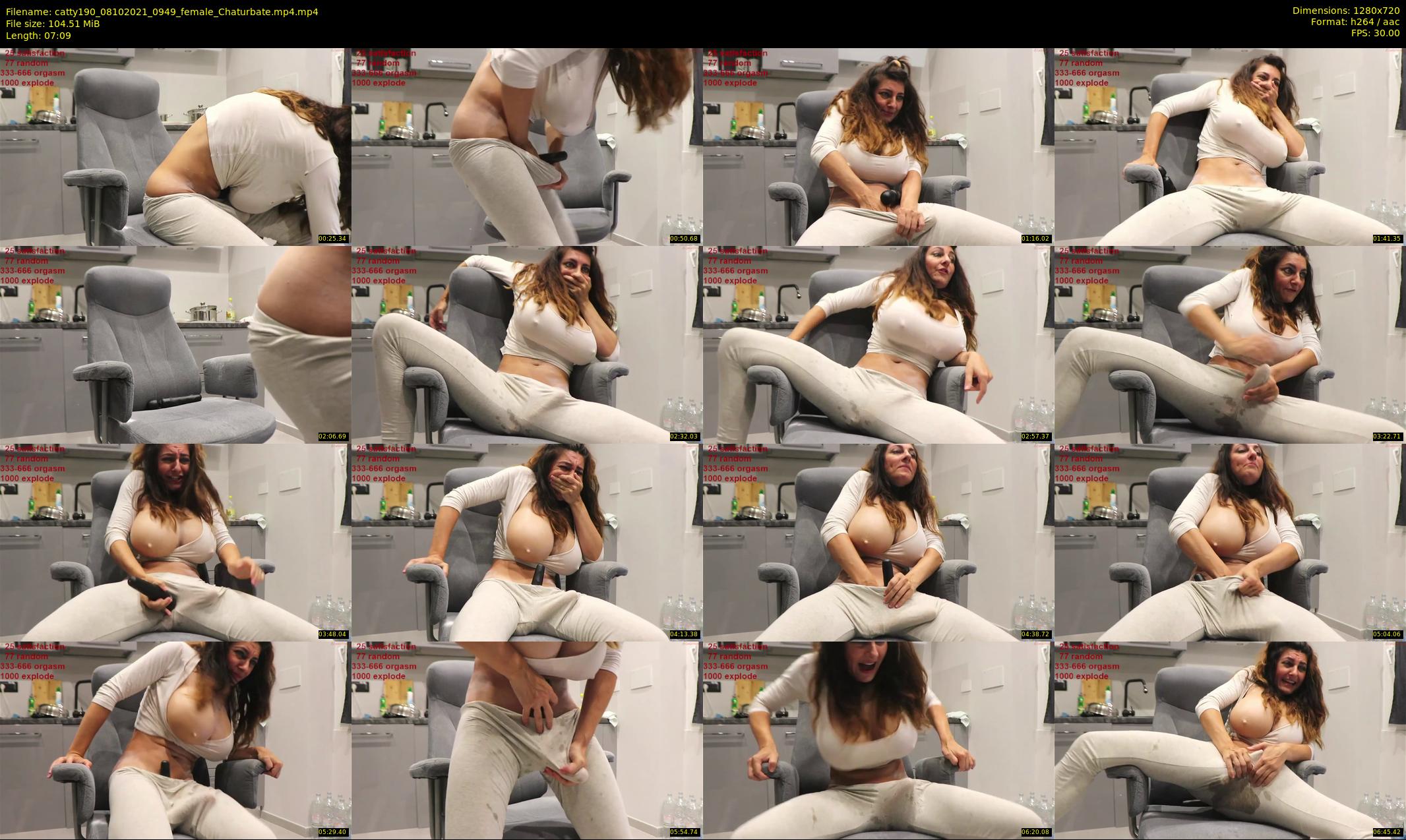 catty190 — 8 minute Chaturbate female cam show recording, 720p, Oct 8, 2021
