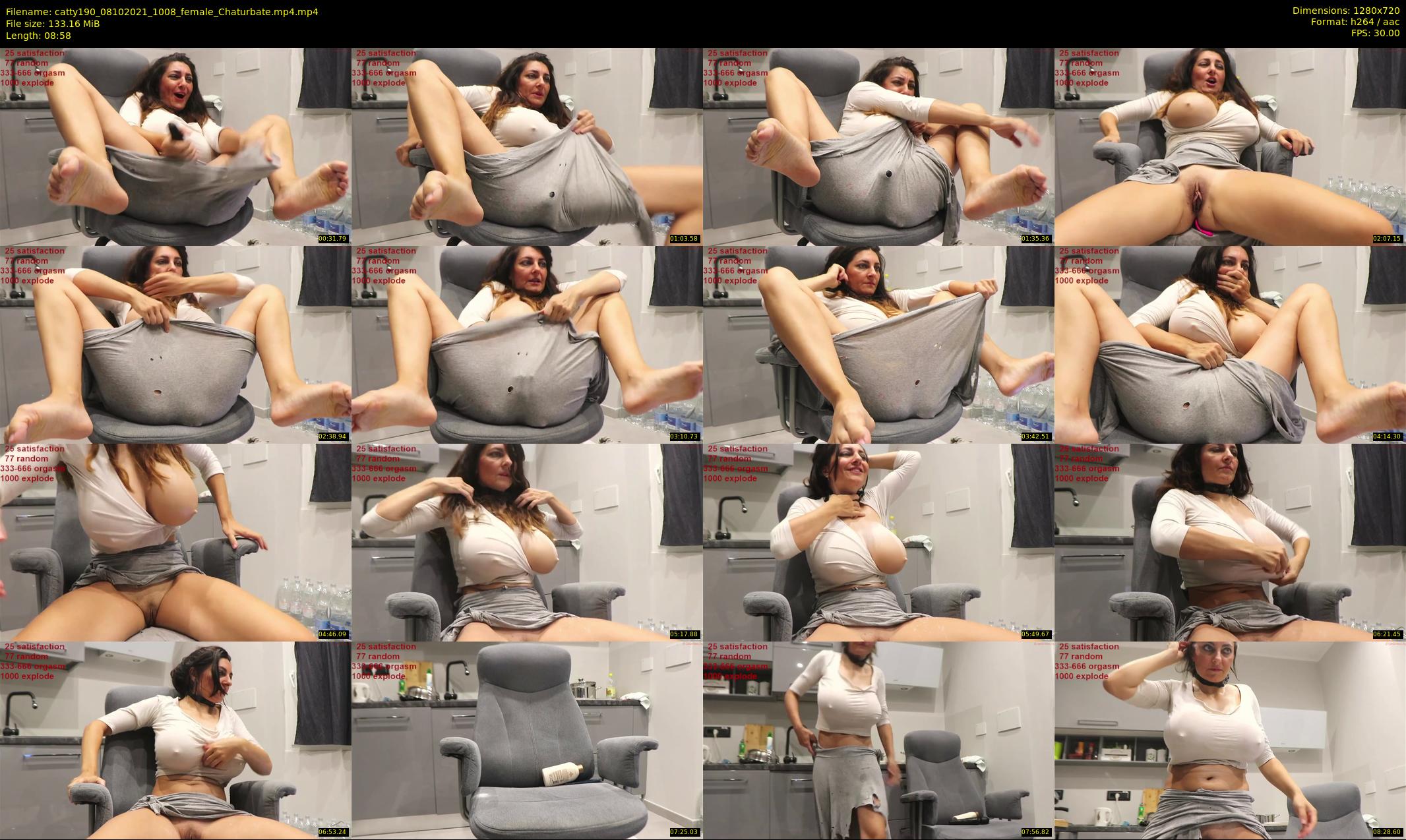 catty190 — 9 minute Chaturbate female cam show recording, 720p, Oct 8, 2021