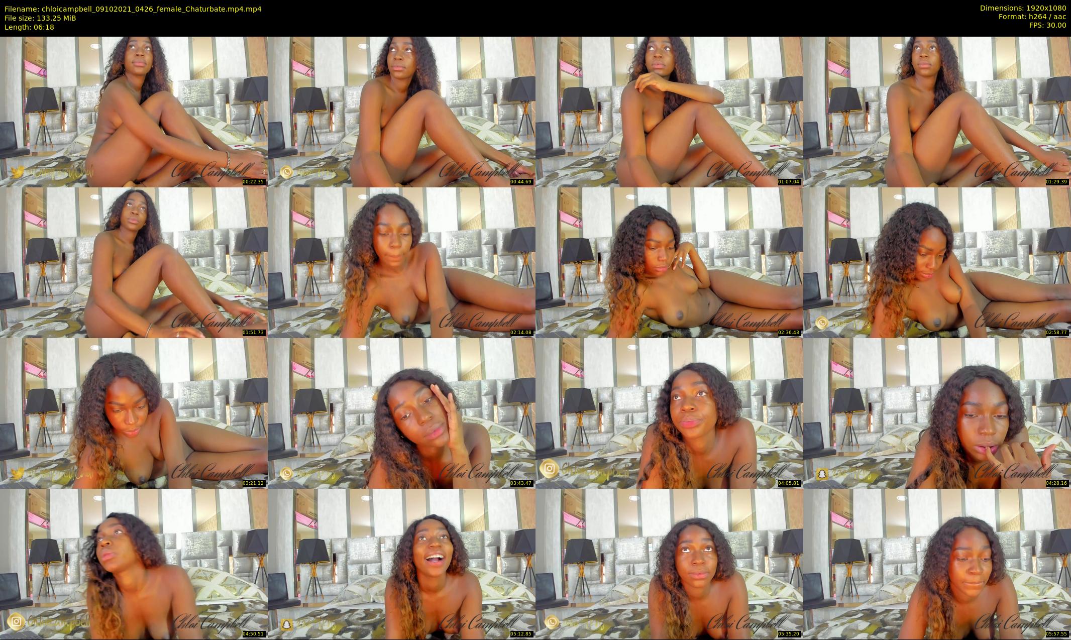 chloicampbell — 7 minute Chaturbate female cam show recording, 1080p, Oct 9, 2021