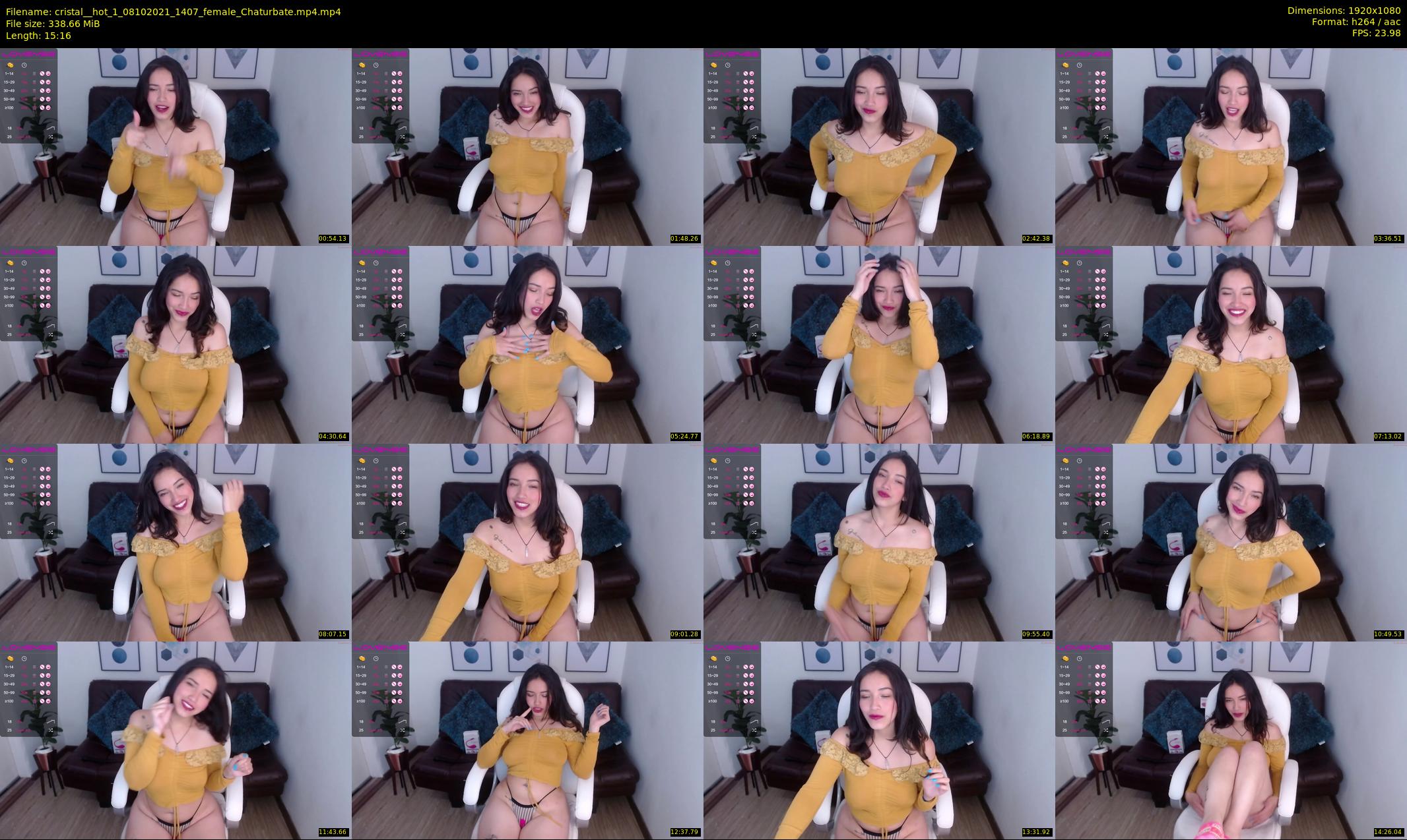 cristal__hot_1 — 16 minute Chaturbate female cam show recording, 1080p, Oct 8, 2021