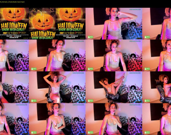 curlydoll1 — 36 minute Chaturbate female cam show recording, 720p, Oct 8, 2021