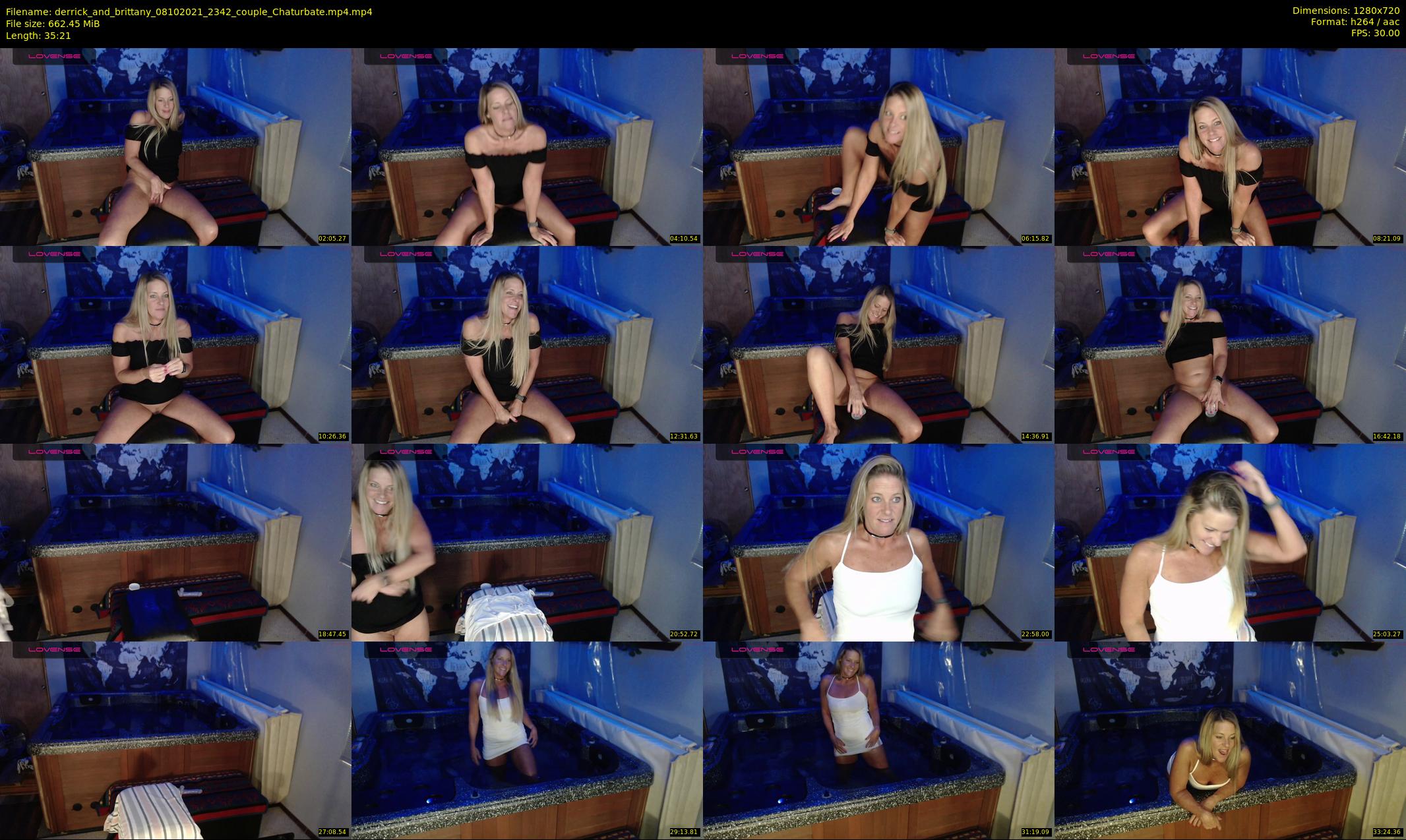 derrick_and_brittany — 36 minute Chaturbate couple cam show recording, 720p, Oct 8, 2021