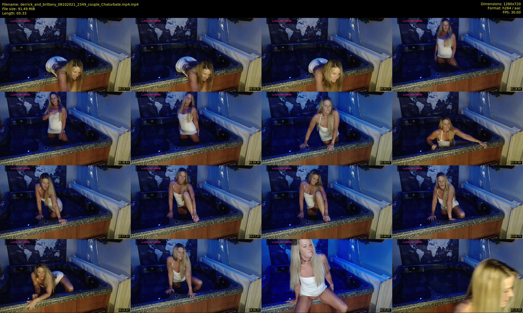 derrick_and_brittany — 6 minute Chaturbate couple cam show recording, 720p, Oct 8, 2021