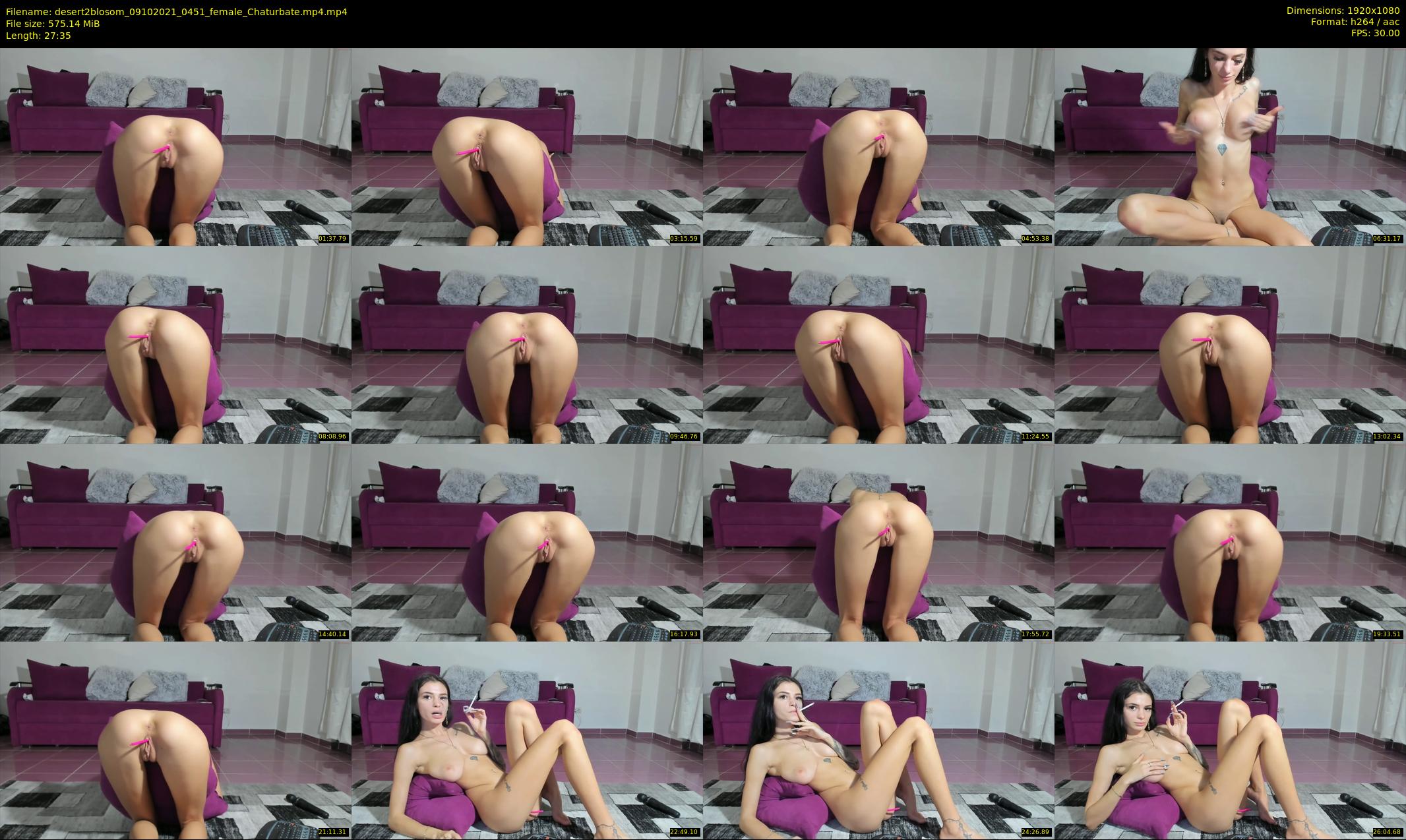 desert2blosom — 28 minute Chaturbate female cam show recording, 1080p, Oct 9, 2021