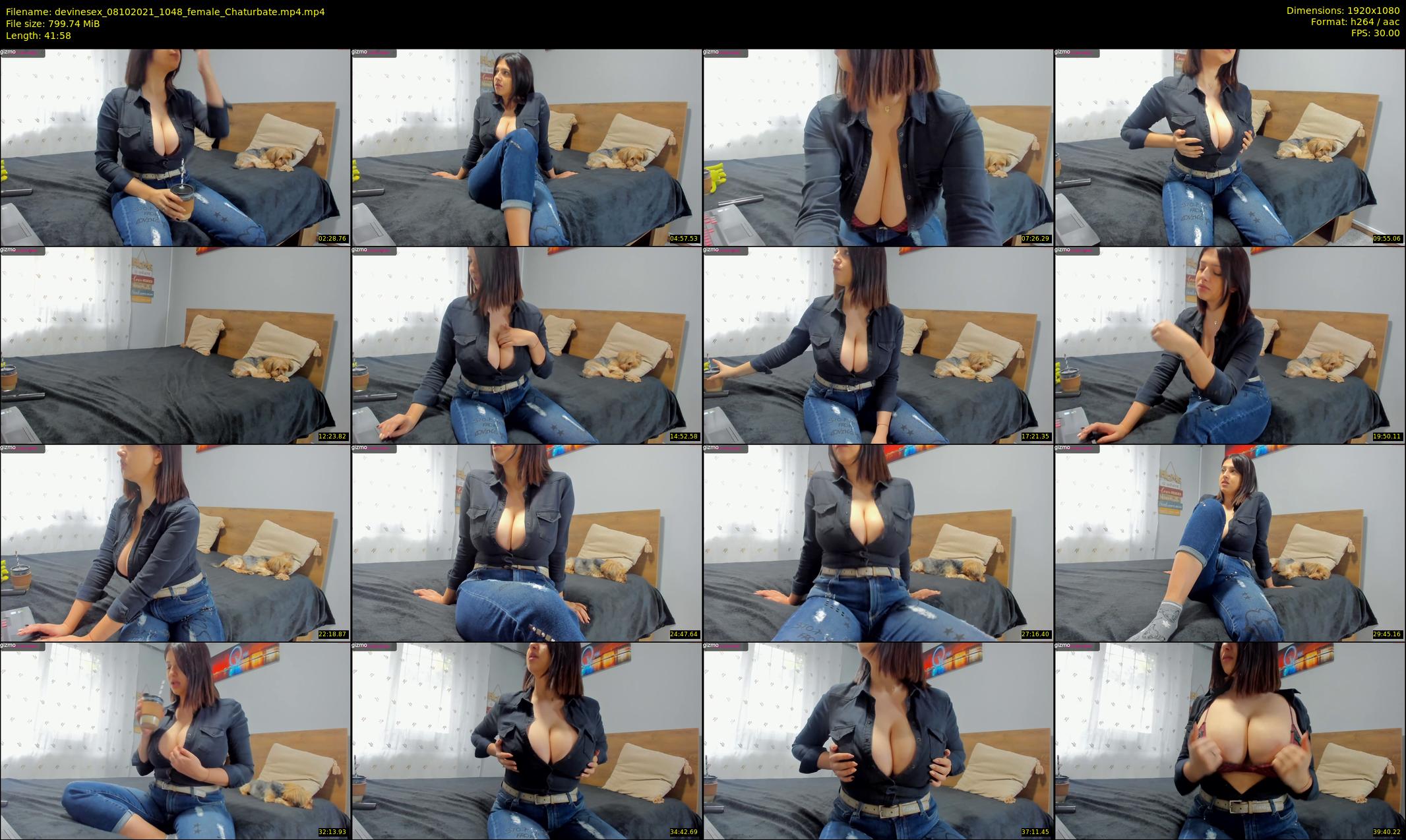 devinesex — 42 minute Chaturbate female cam show recording, 1080p, Oct 8, 2021
