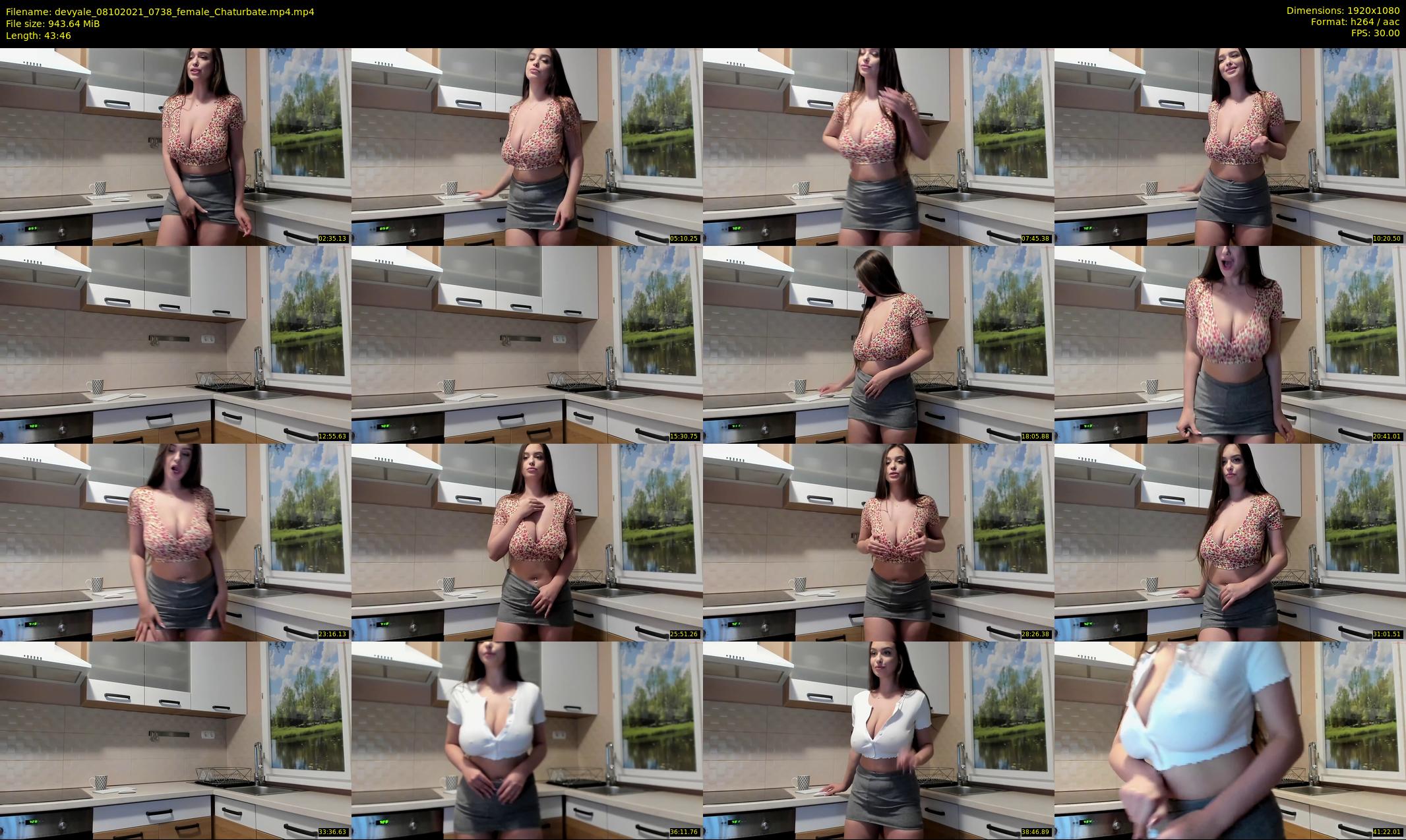 devyale — 44 minute Chaturbate female cam show recording, 1080p, Oct 8, 2021