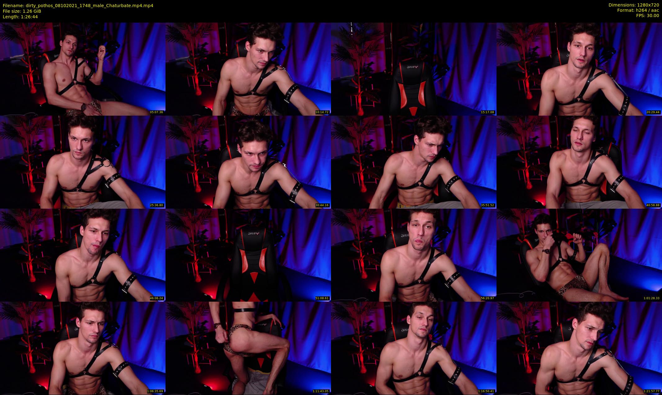 dirty_pothos — 87 minute Chaturbate male cam show recording, 720p, Oct 8, 2021