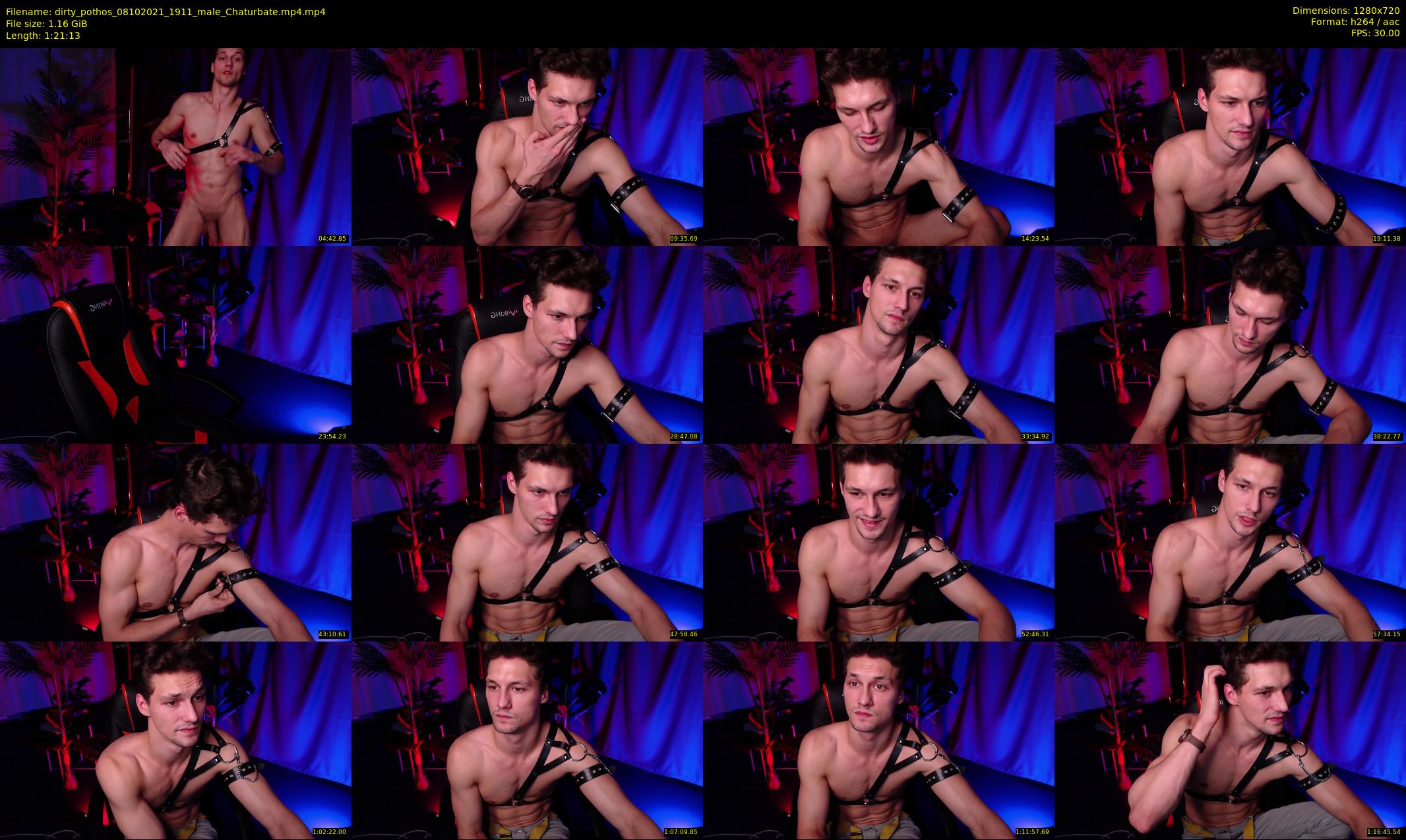 dirty_pothos — 82 minute Chaturbate male cam show recording, 720p, Oct 8, 2021