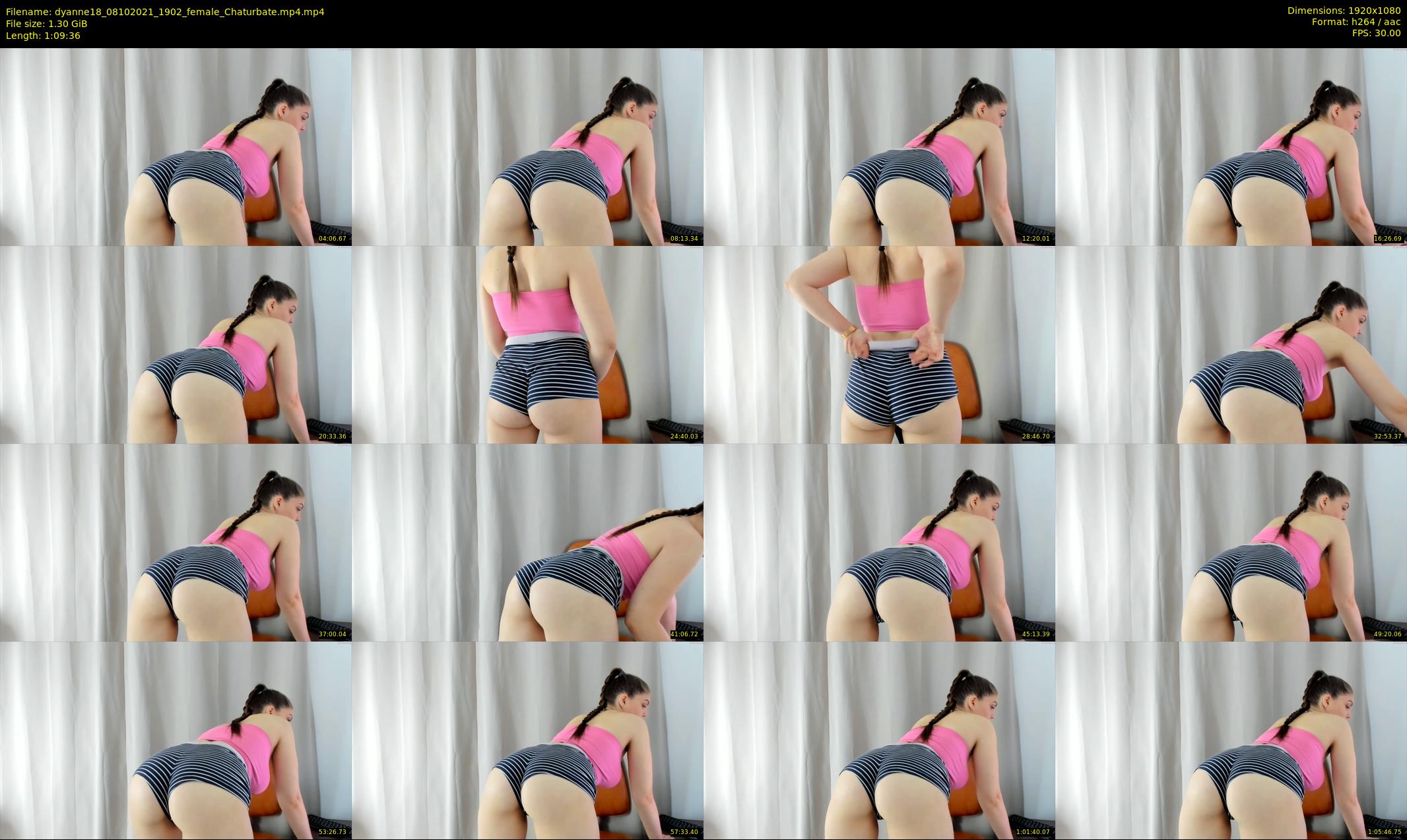 dyanne18 — 70 minute Chaturbate female cam show recording, 1080p, Oct 8, 2021