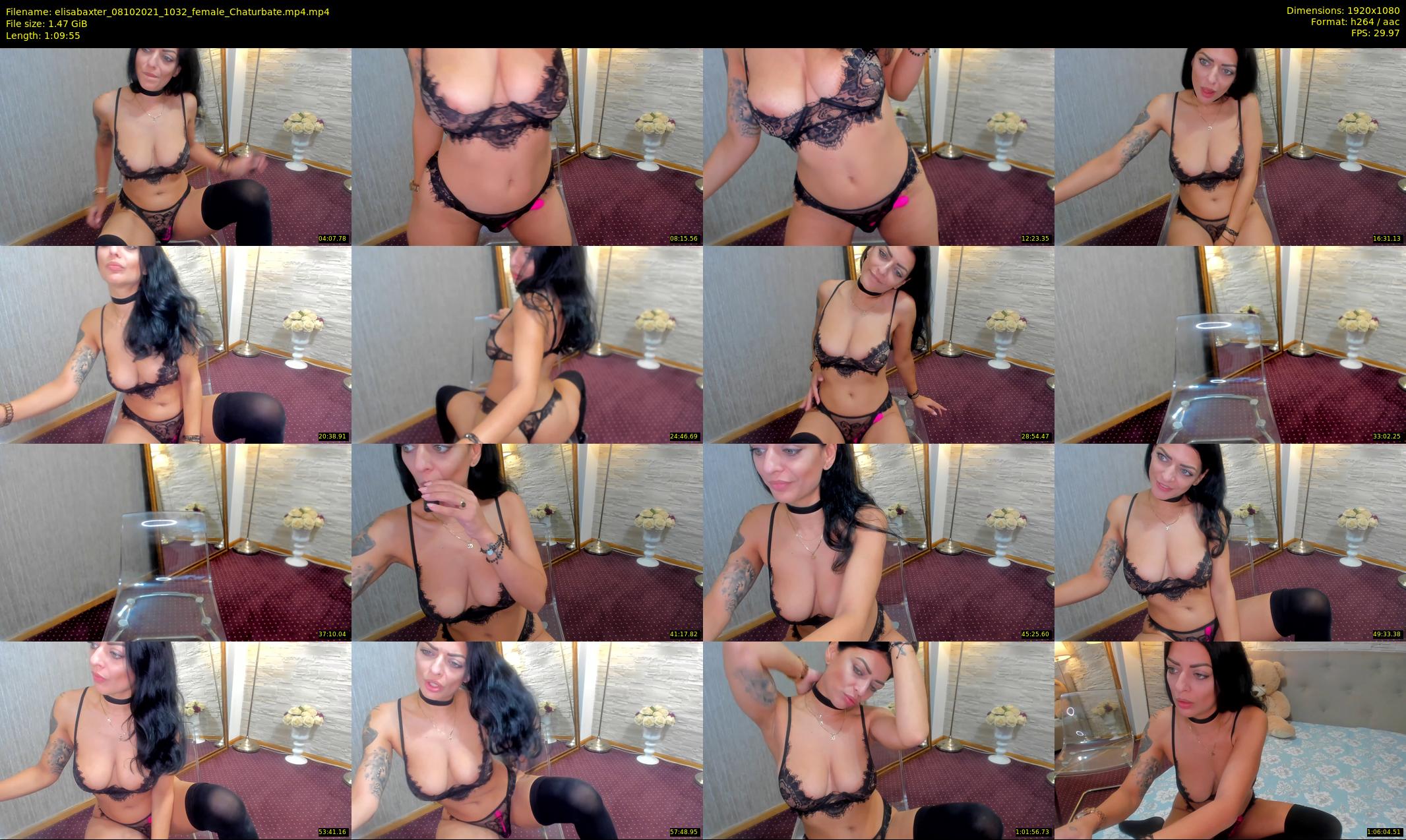 elisabaxter — 70 minute Chaturbate female cam show recording, 1080p, Oct 8, 2021