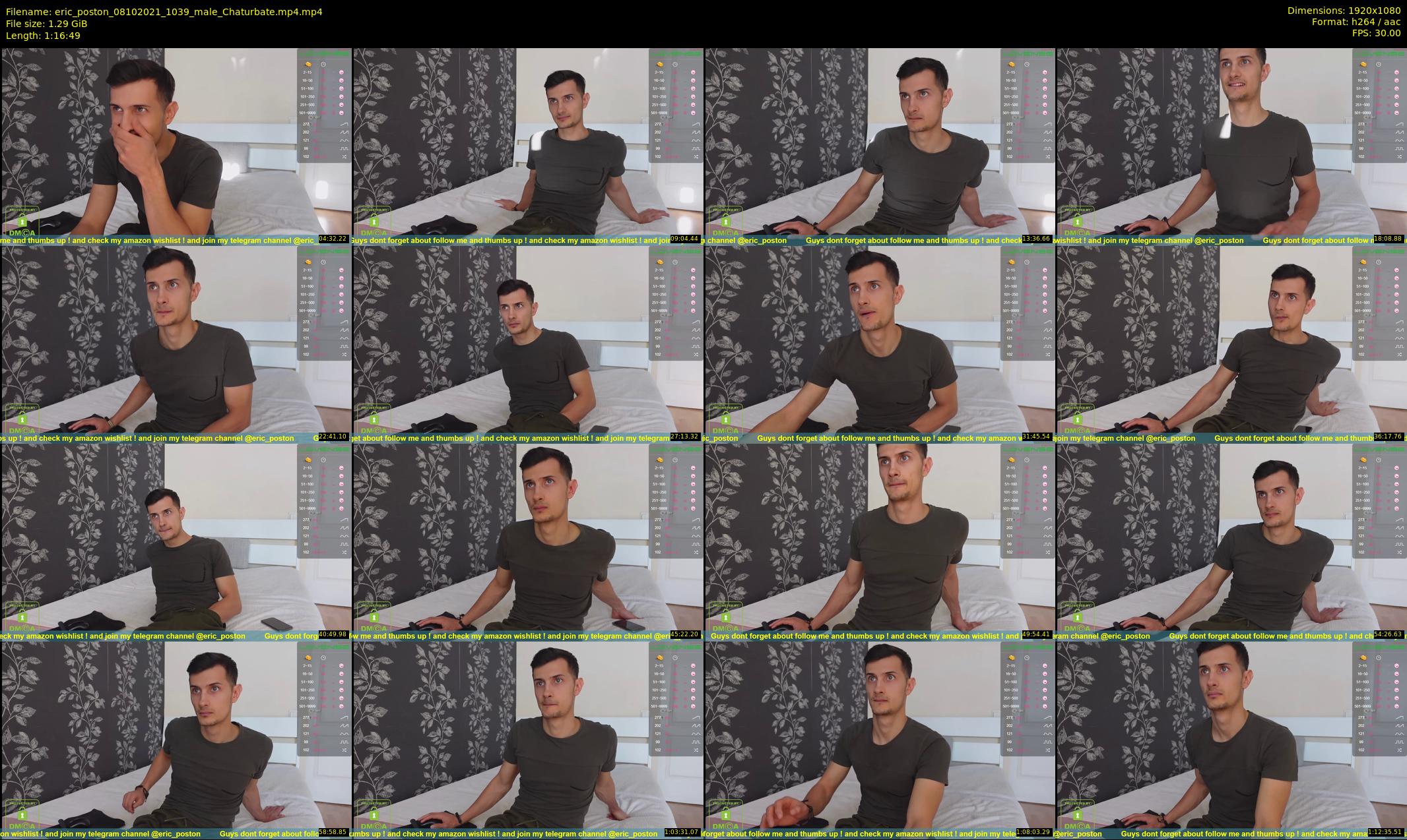 eric_poston — 77 minute Chaturbate male cam show recording, 1080p, Oct 8, 2021