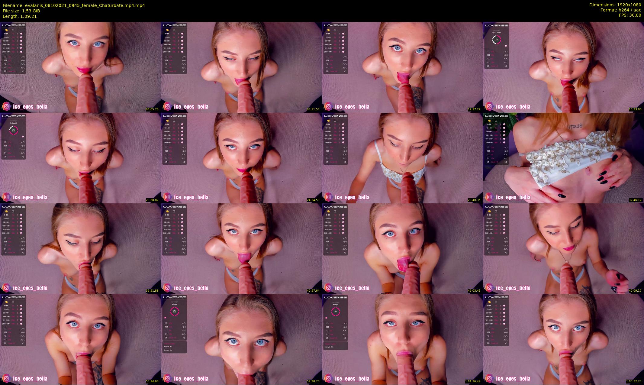 evalanis — 70 minute Chaturbate couple cam show recording, 1080p, Oct 8, 2021