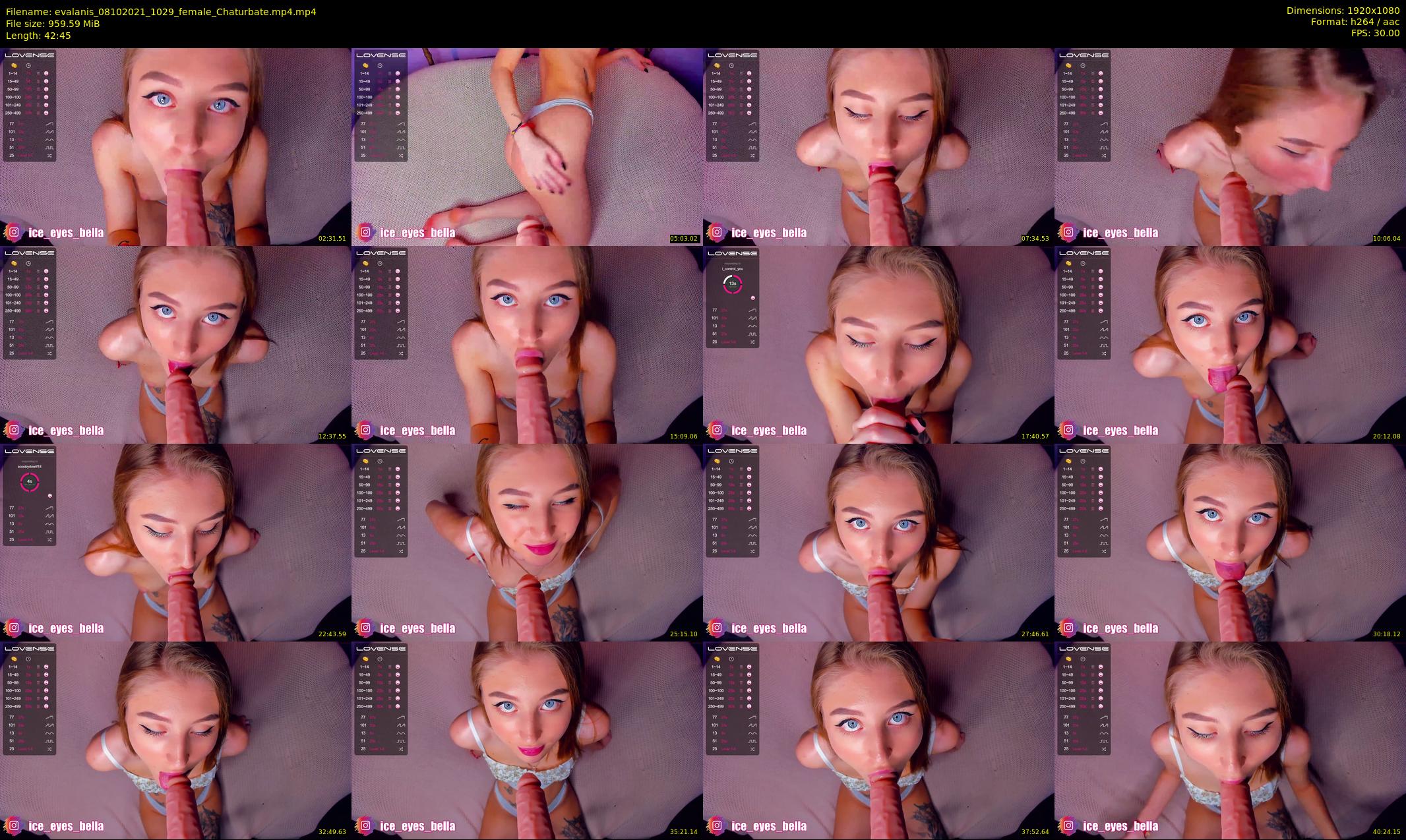 evalanis — 43 minute Chaturbate couple cam show recording, 1080p, Oct 8, 2021