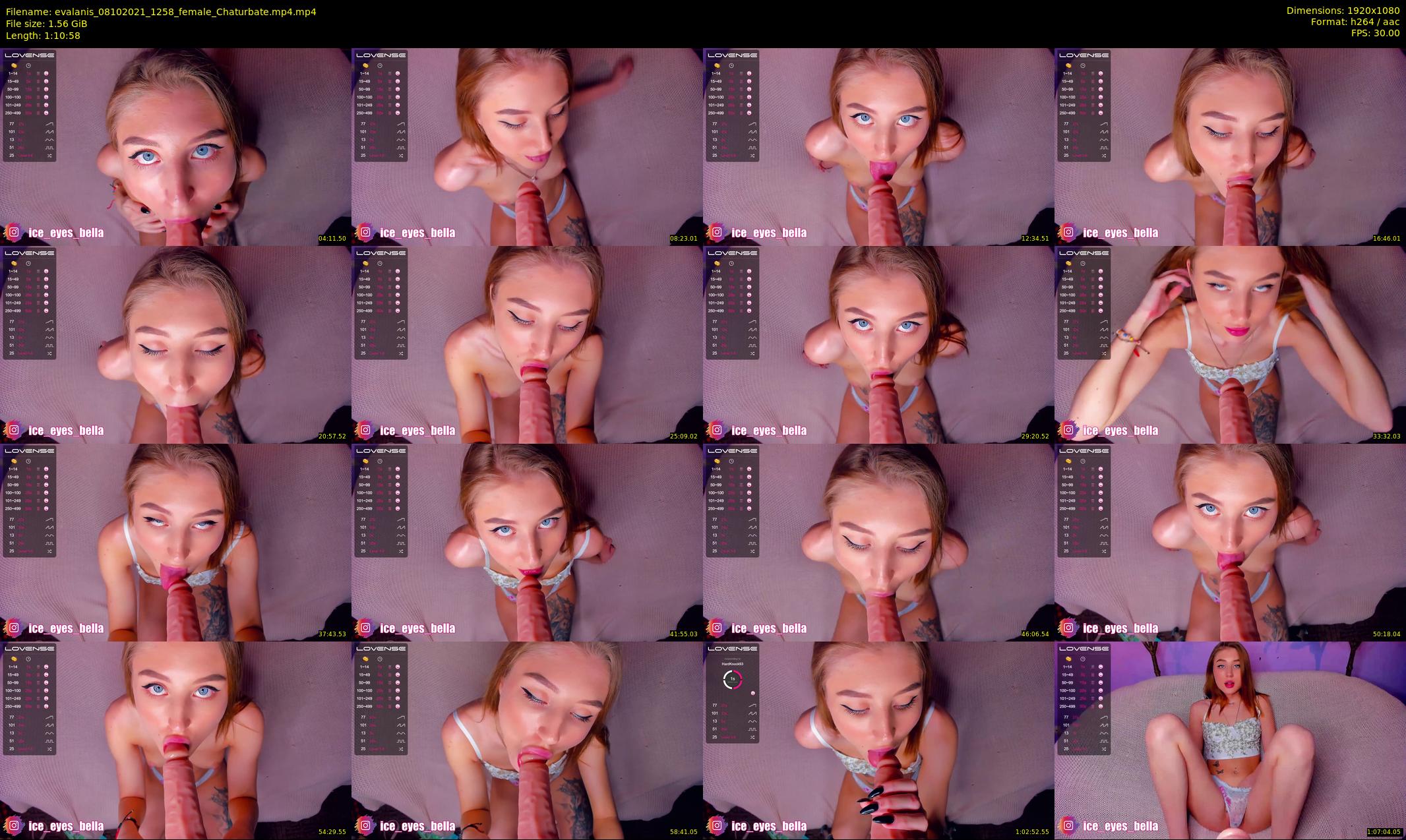 evalanis — 71 minute Chaturbate couple cam show recording, 1080p, Oct 8, 2021