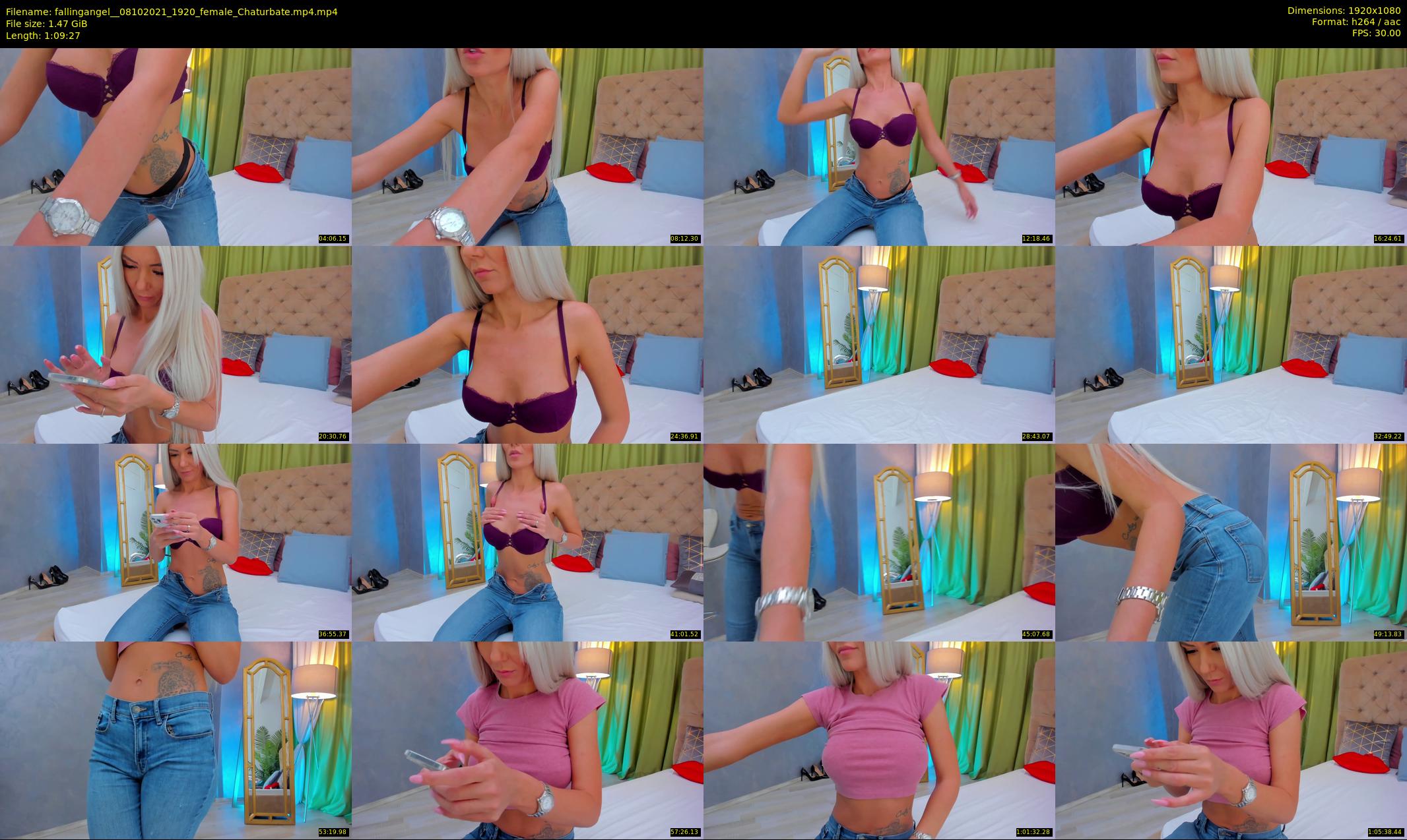 fallingangel_ — 70 minute Chaturbate female cam show recording, 1080p, Oct 8, 2021