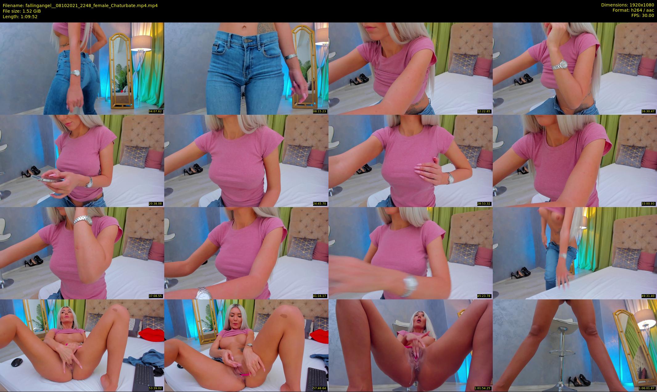fallingangel_ — 70 minute Chaturbate female cam show recording, 1080p, Oct 8, 2021
