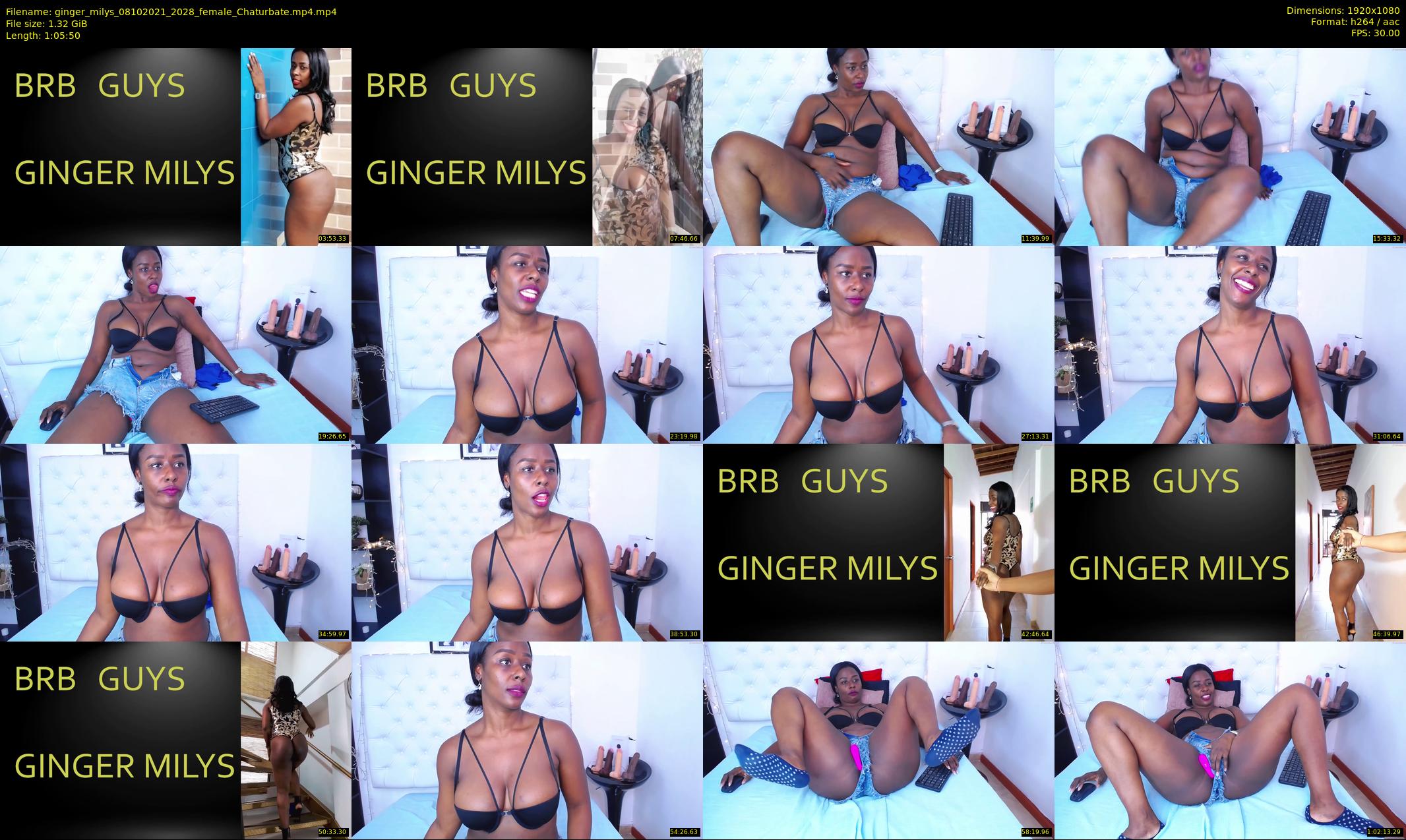ginger_milys — 66 minute Chaturbate female cam show recording, 1080p, Oct 8, 2021