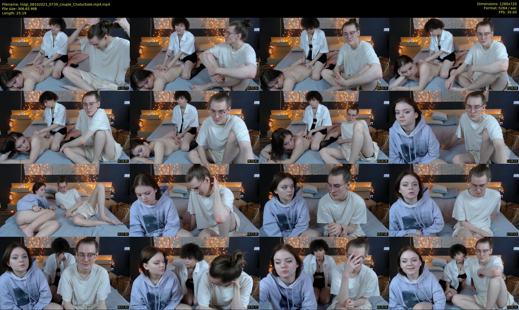 hizgi — 26 minute Chaturbate couple cam show recording, 720p, Oct 8, 2021