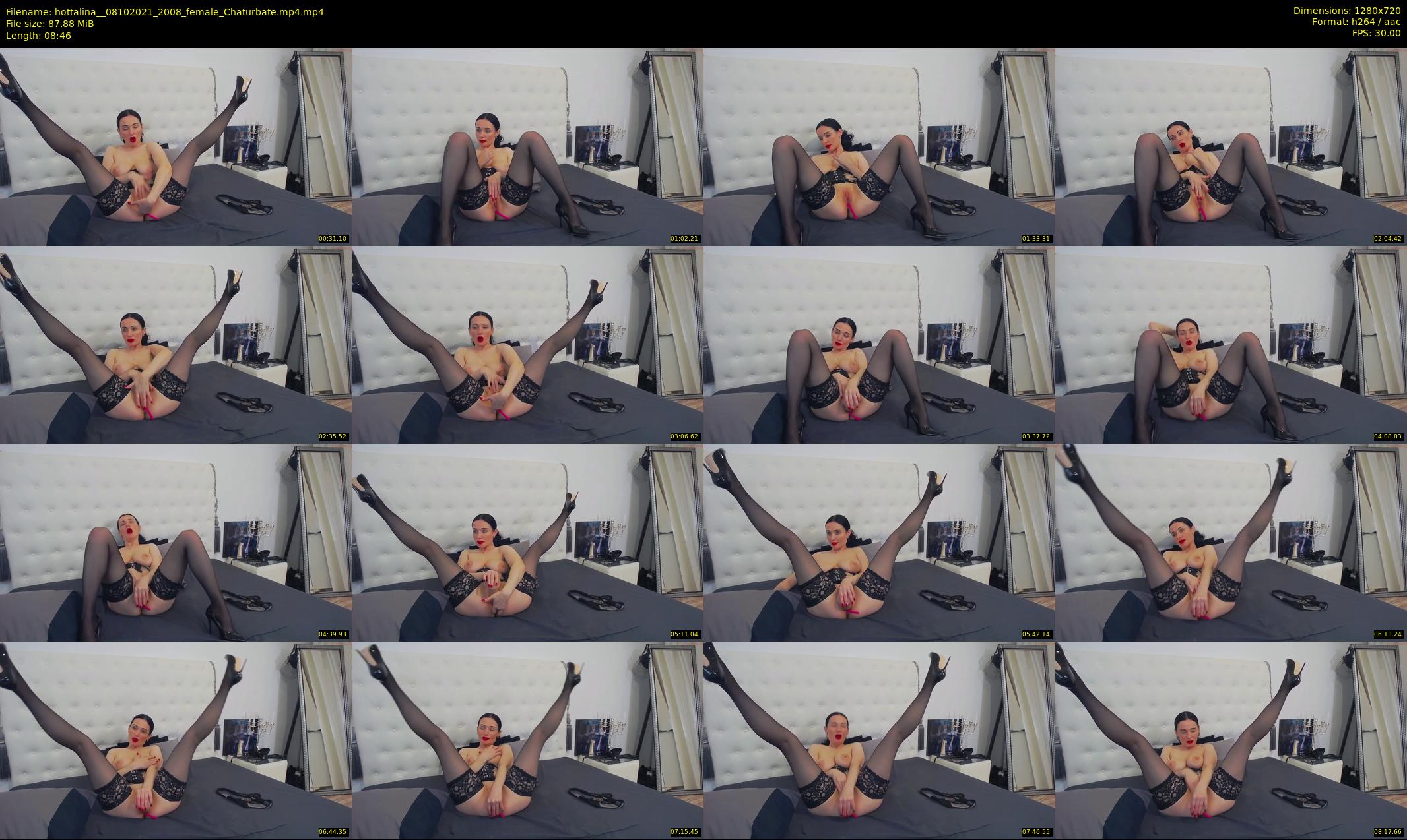 hottalina_ — 9 minute Chaturbate female cam show recording, 720p, Oct 8, 2021