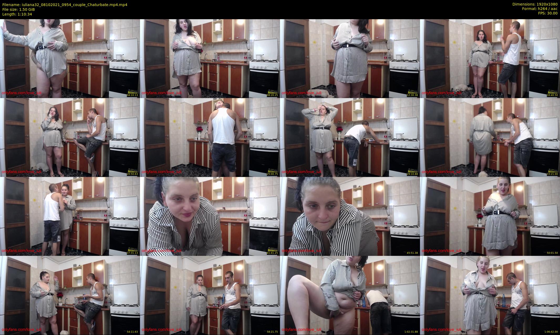 iuliana32 — 71 minute Chaturbate couple cam show recording, 1080p, Oct 8, 2021