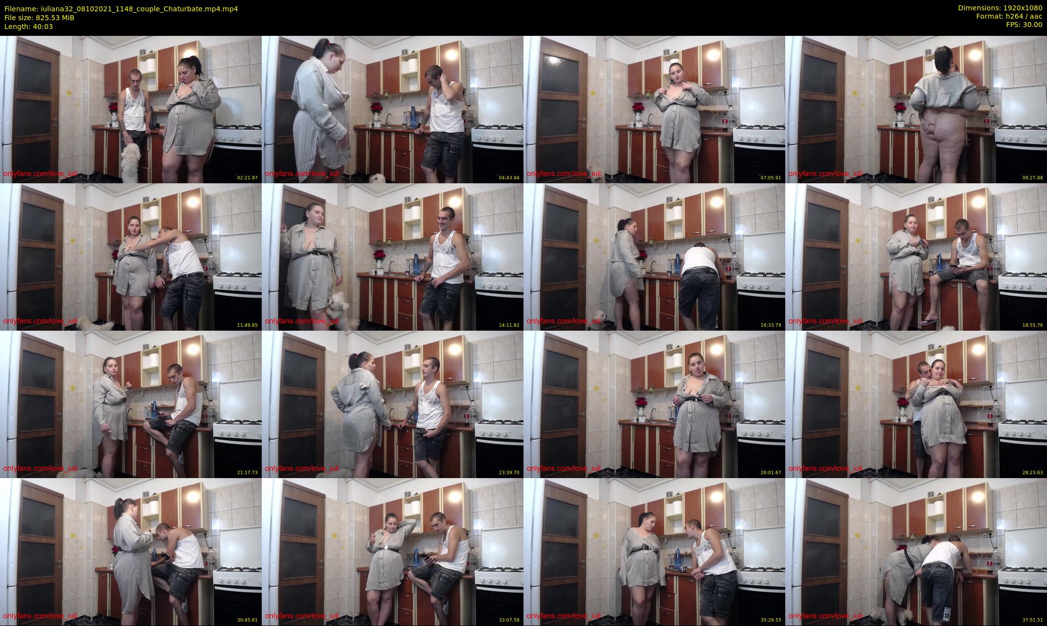 iuliana32 — 41 minute Chaturbate couple cam show recording, 1080p, Oct 8, 2021