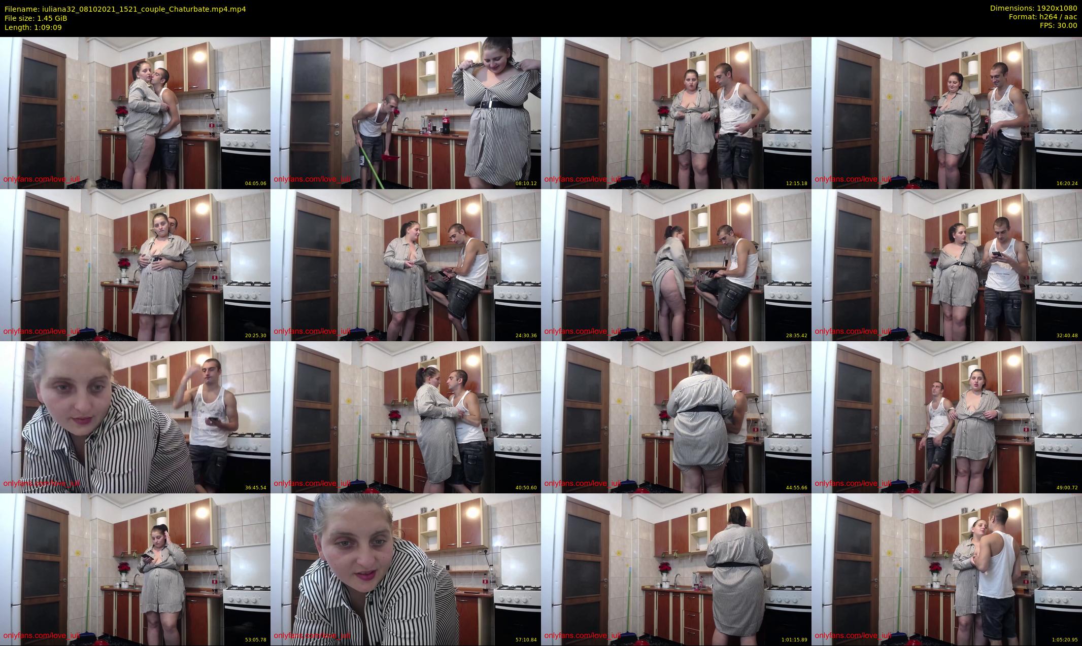 iuliana32 — 70 minute Chaturbate couple cam show recording, 1080p, Oct 8, 2021