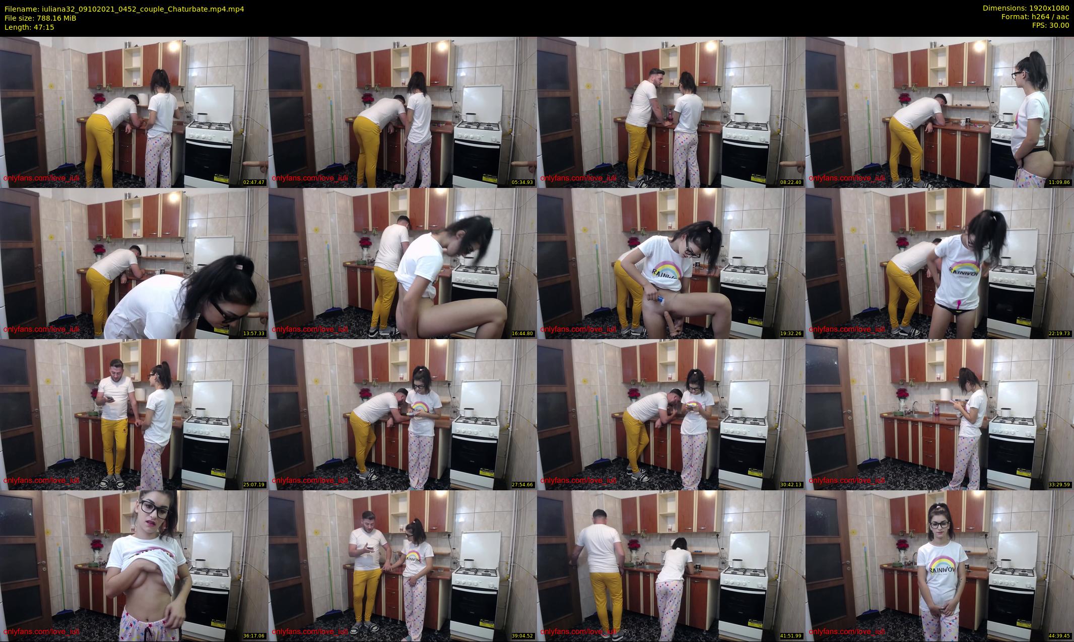 iuliana32 — 48 minute Chaturbate couple cam show recording, 1080p, Oct 9, 2021