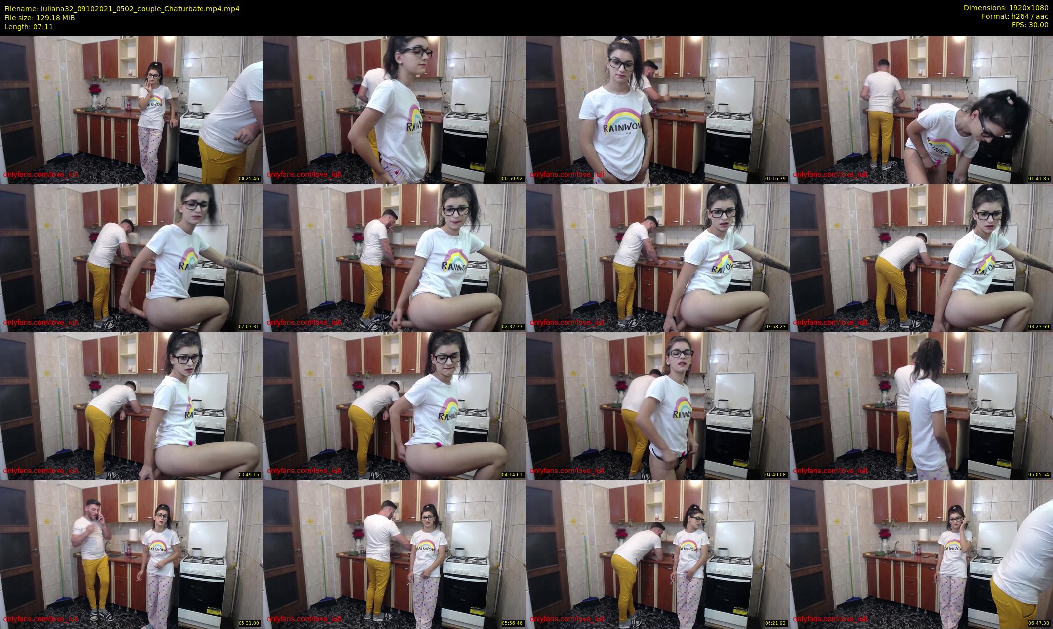 iuliana32 — 8 minute Chaturbate couple cam show recording, 1080p, Oct 9, 2021