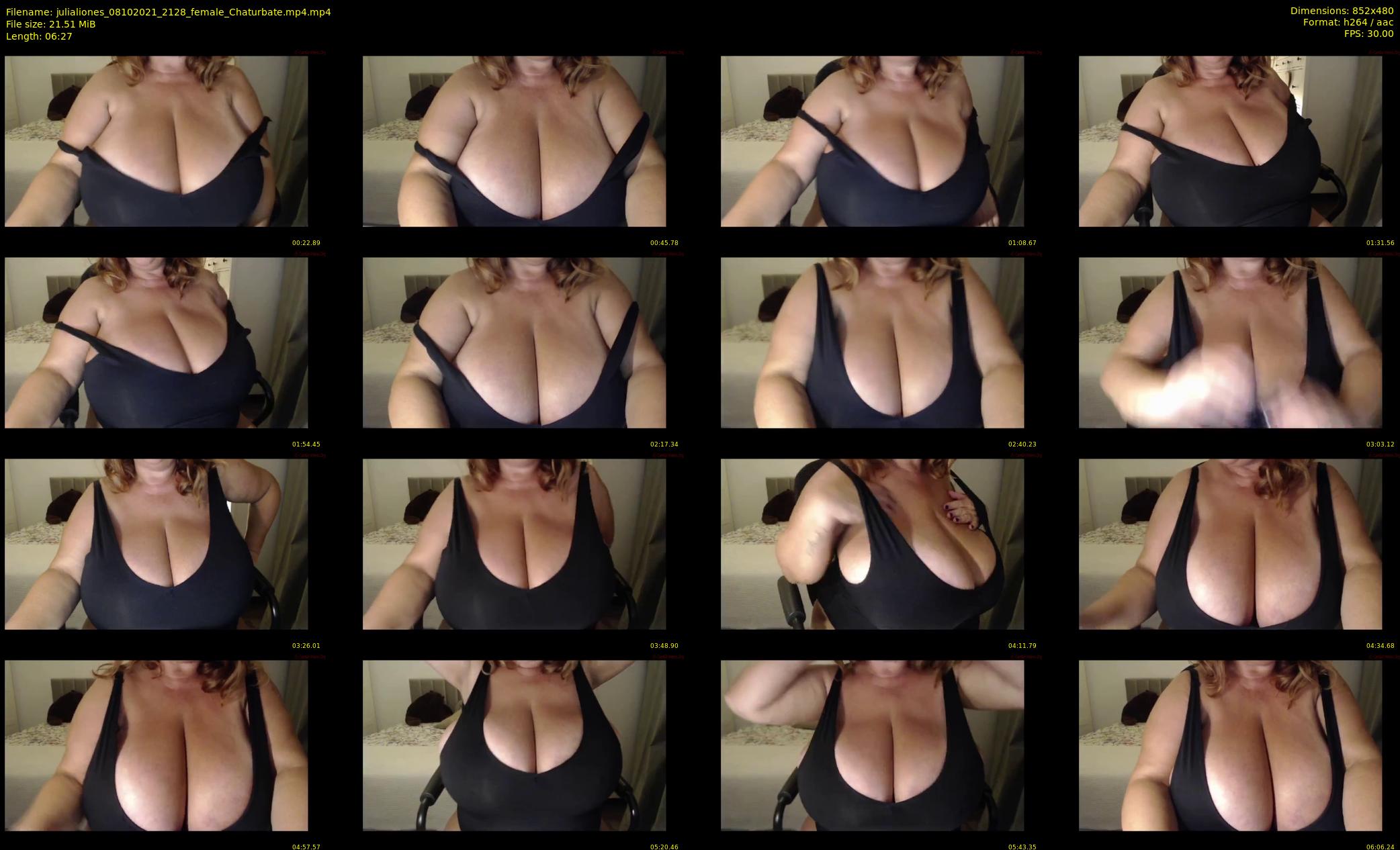 julialiones — 7 minute Chaturbate female cam show recording, 480p, Oct 8, 2021