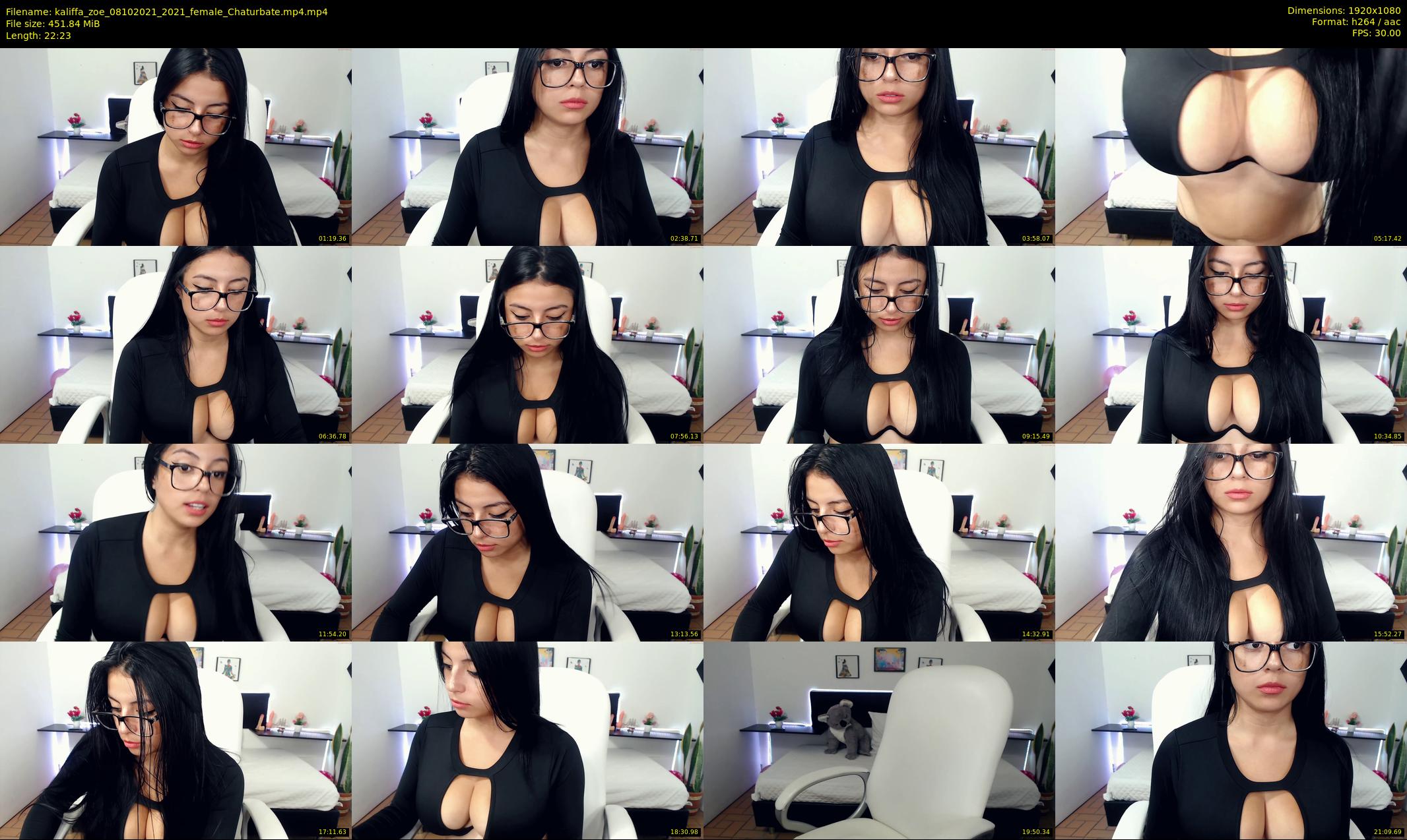 kaliffa_zoe — 23 minute Chaturbate female cam show recording, 1080p, Oct 8, 2021