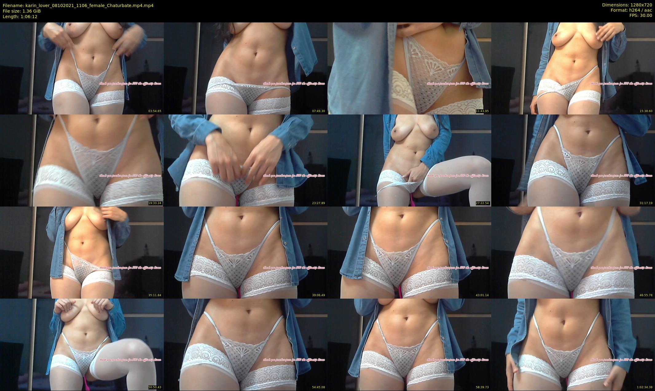 karin_lover — 67 minute Chaturbate female cam show recording, 720p, Oct 8, 2021
