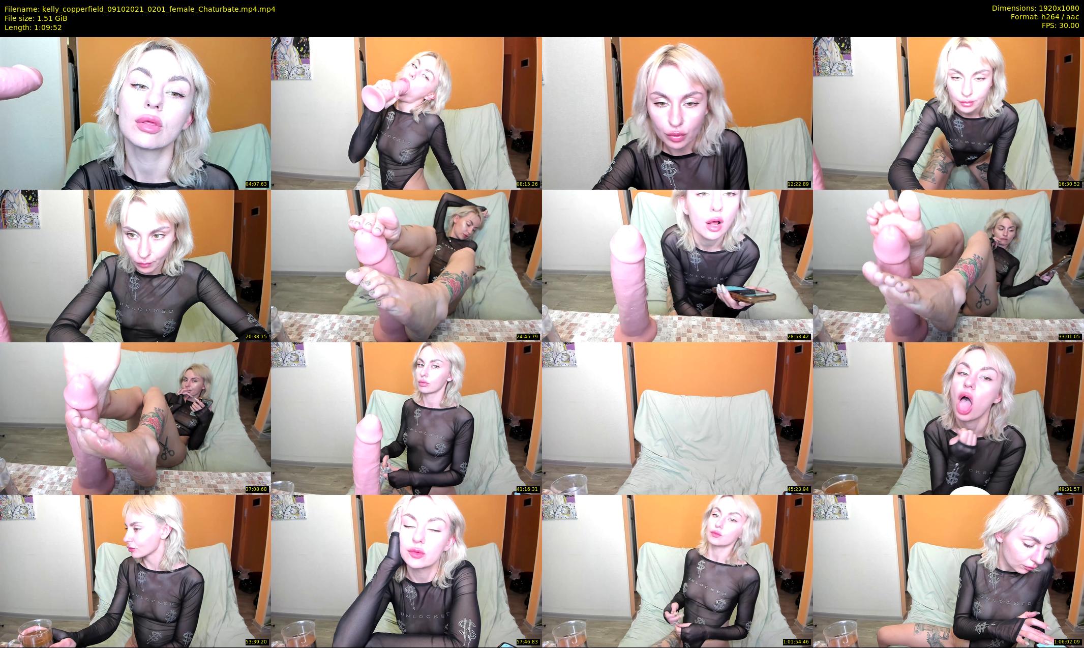 kelly_copperfield — 70 minute Chaturbate female cam show recording, 1080p, Oct 9, 2021